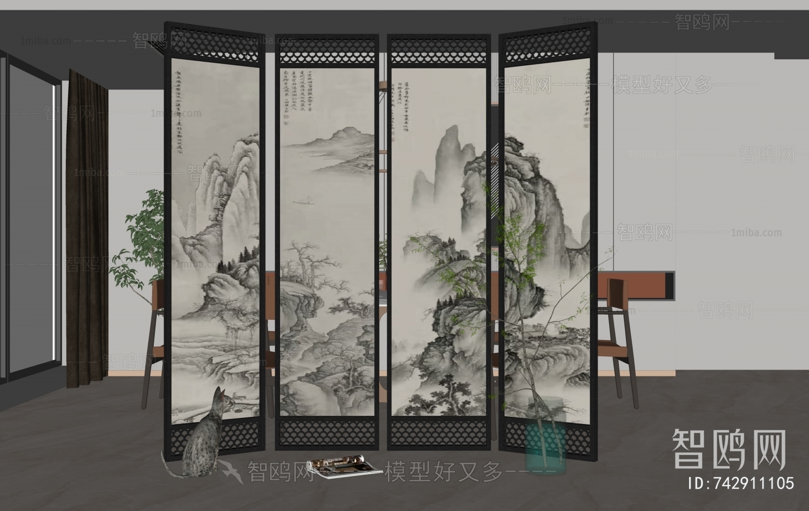 New Chinese Style Partition