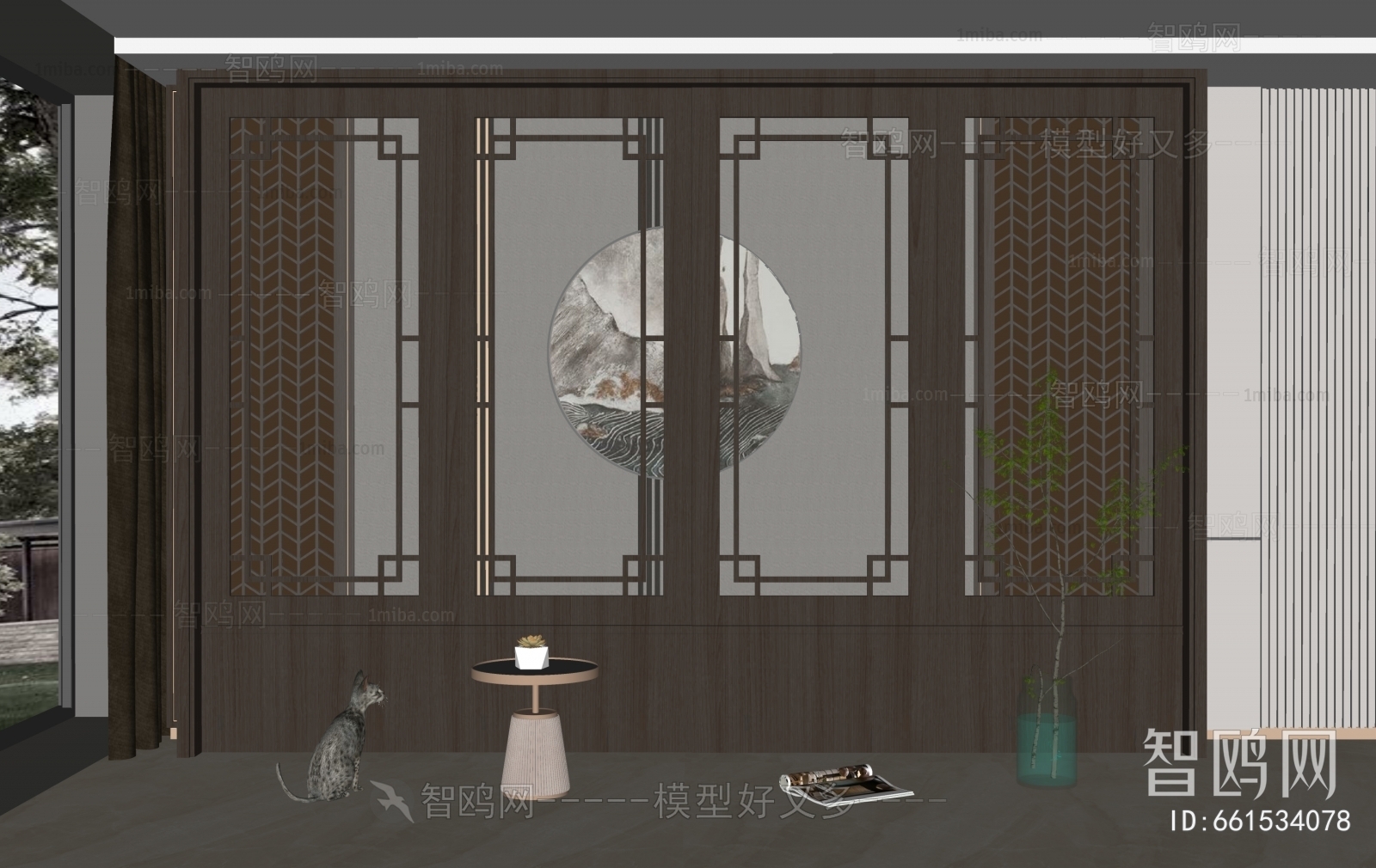 New Chinese Style Partition