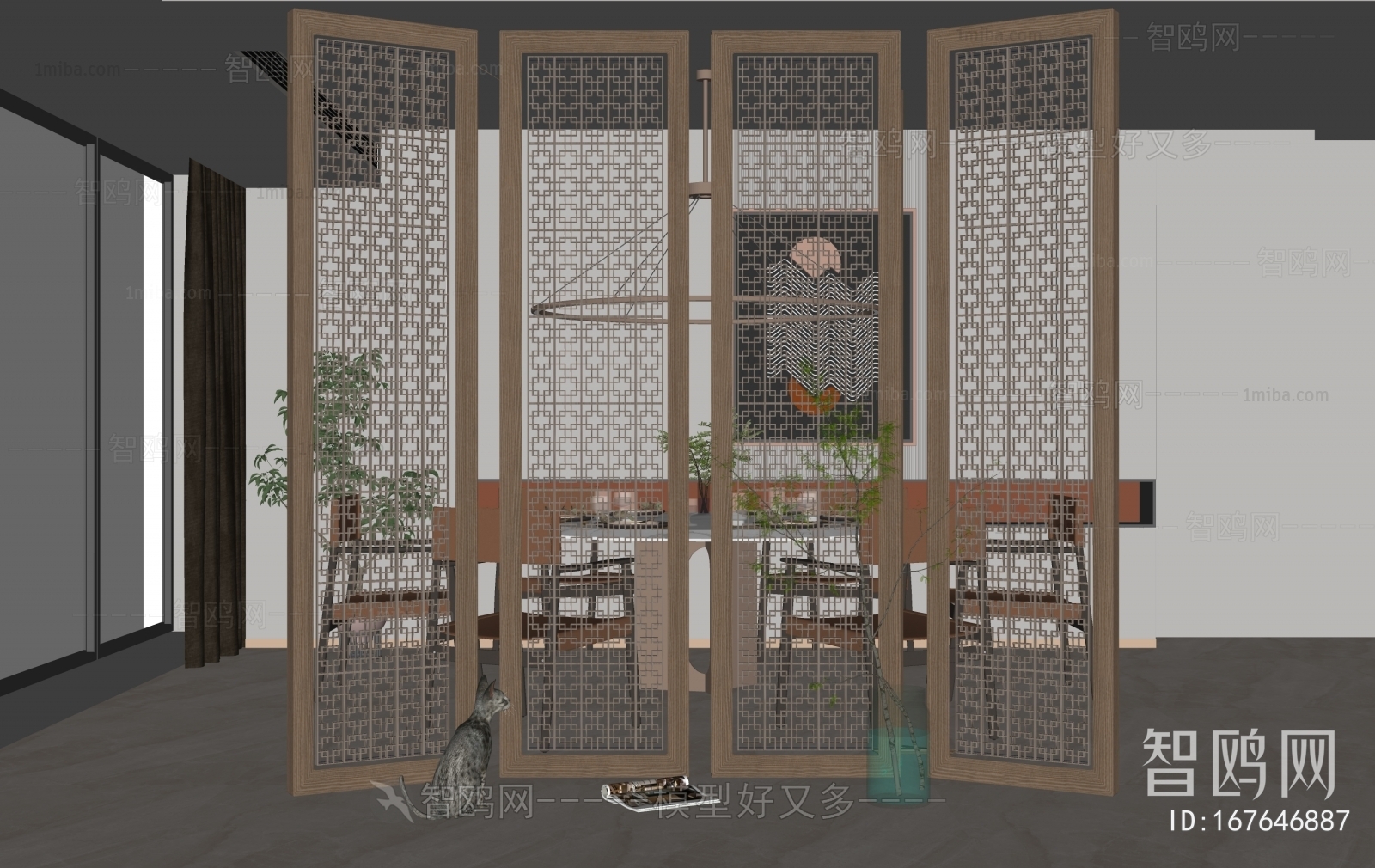 New Chinese Style Partition