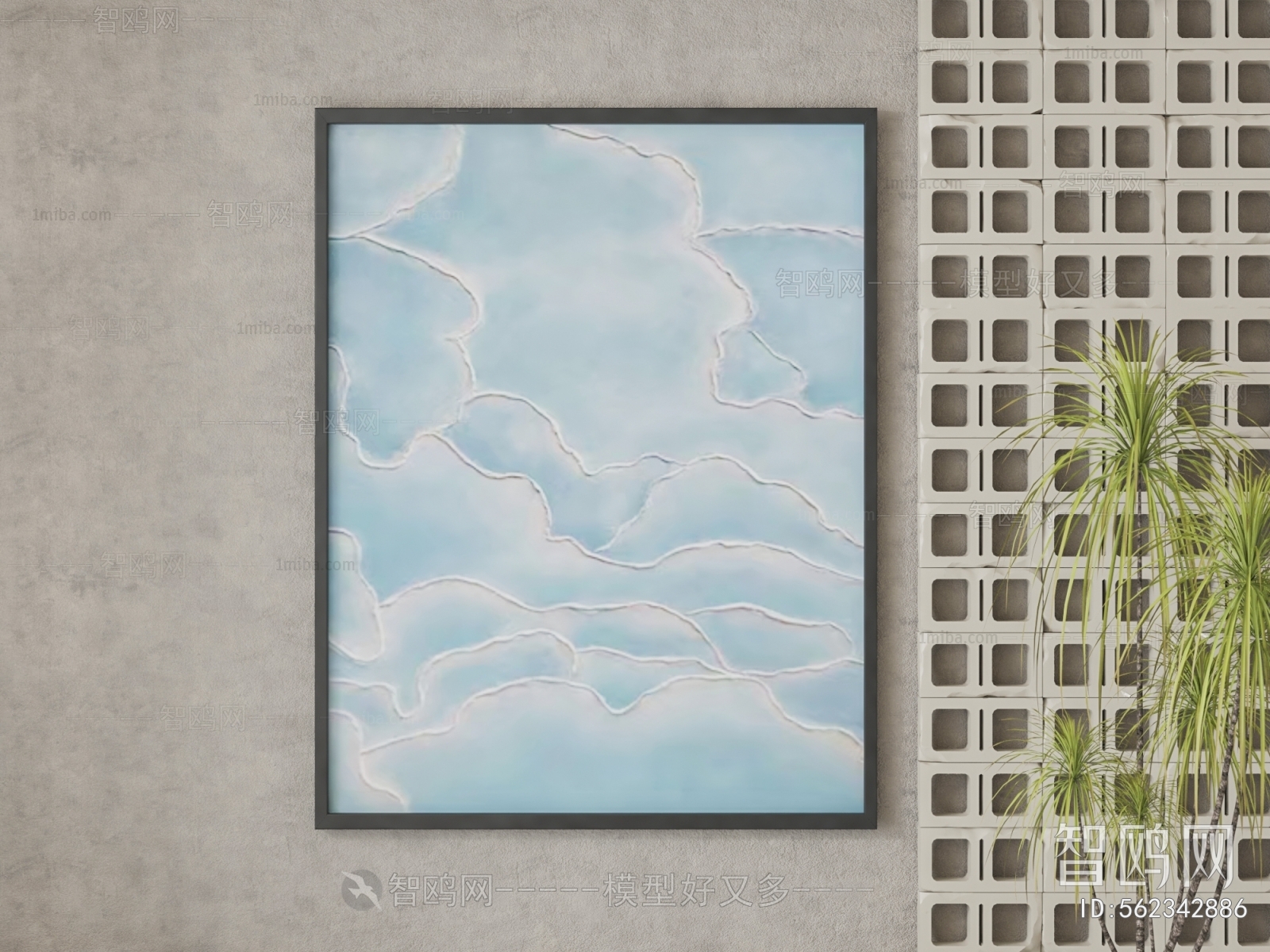 Modern Wabi-sabi Style Painting