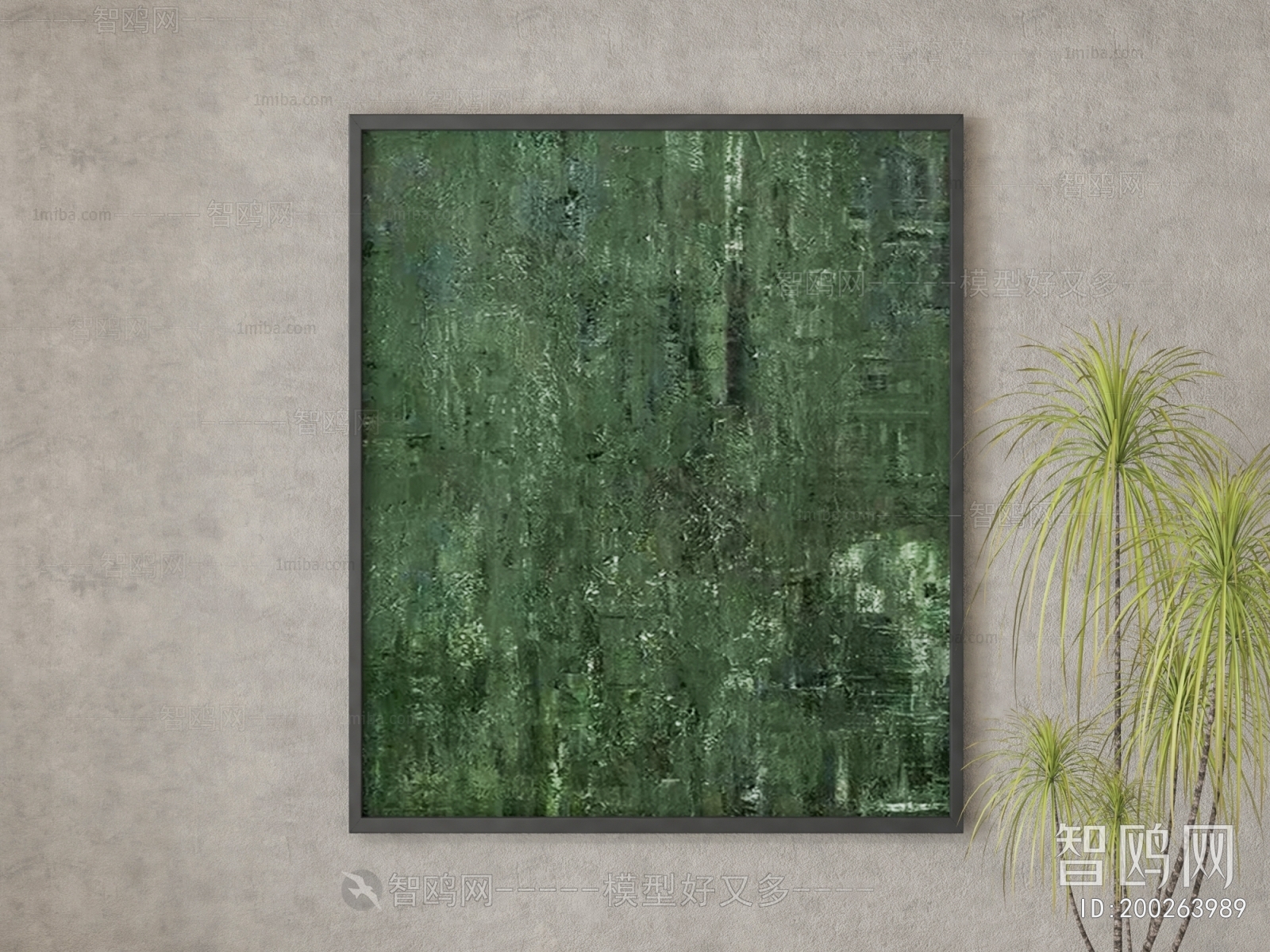 Modern Wabi-sabi Style Painting