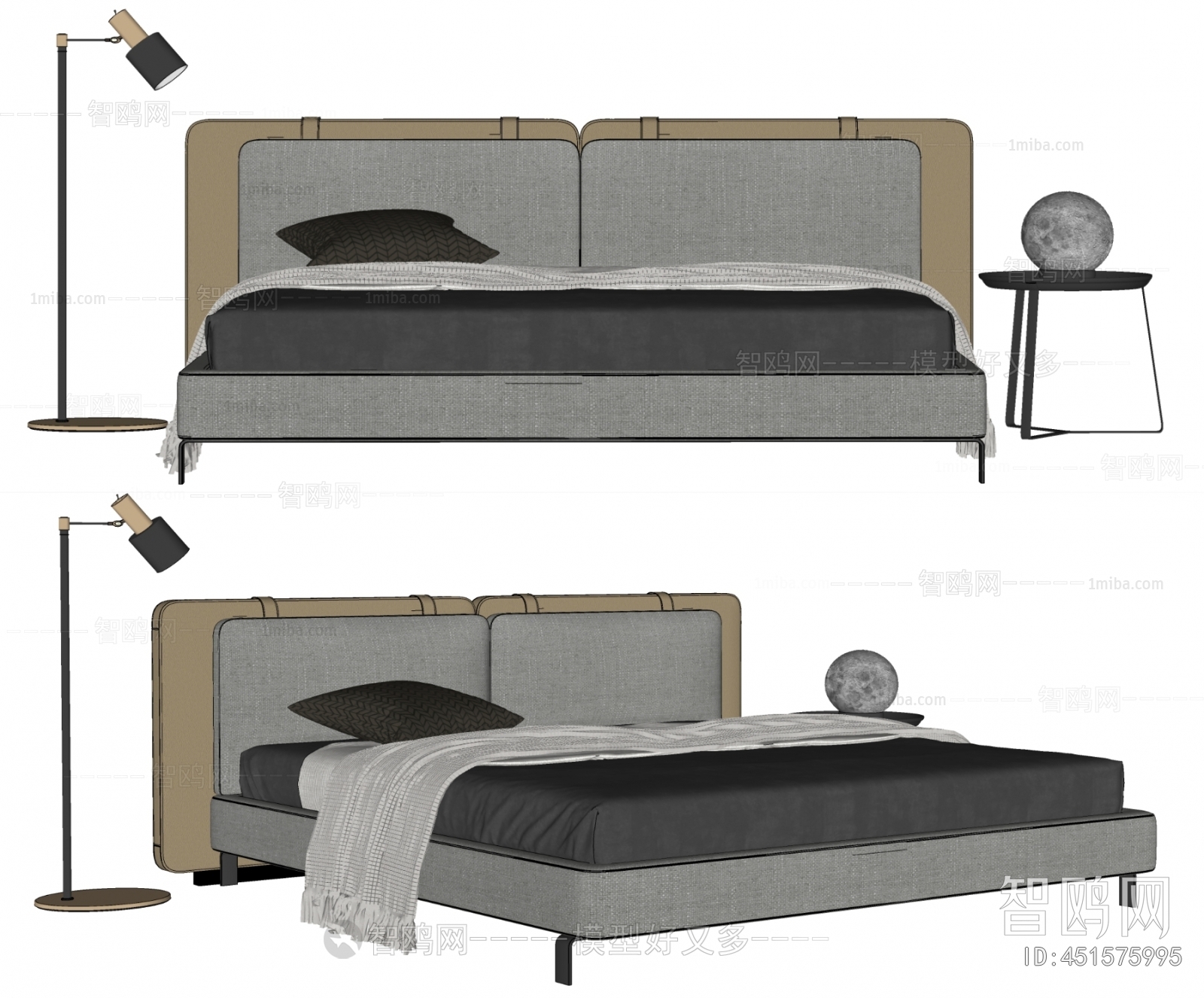 Modern Double Bed