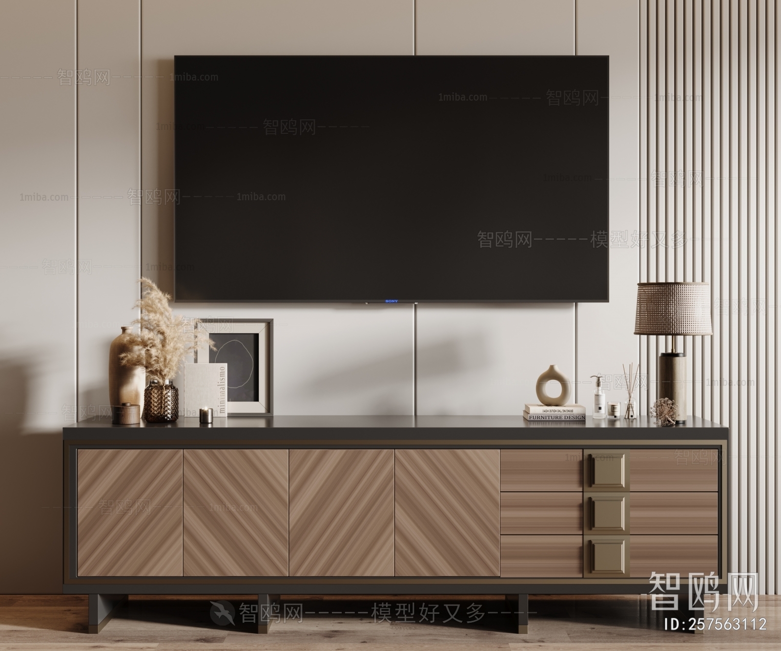 Chinese Style TV Cabinet