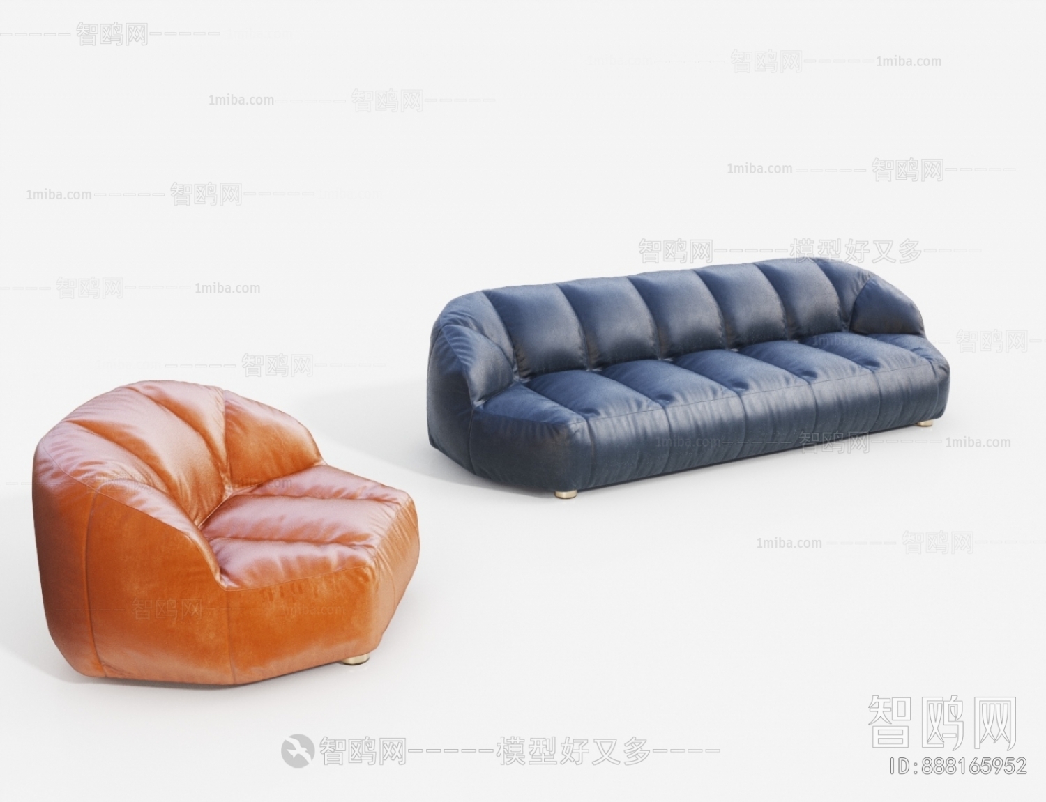 Modern Multi Person Sofa