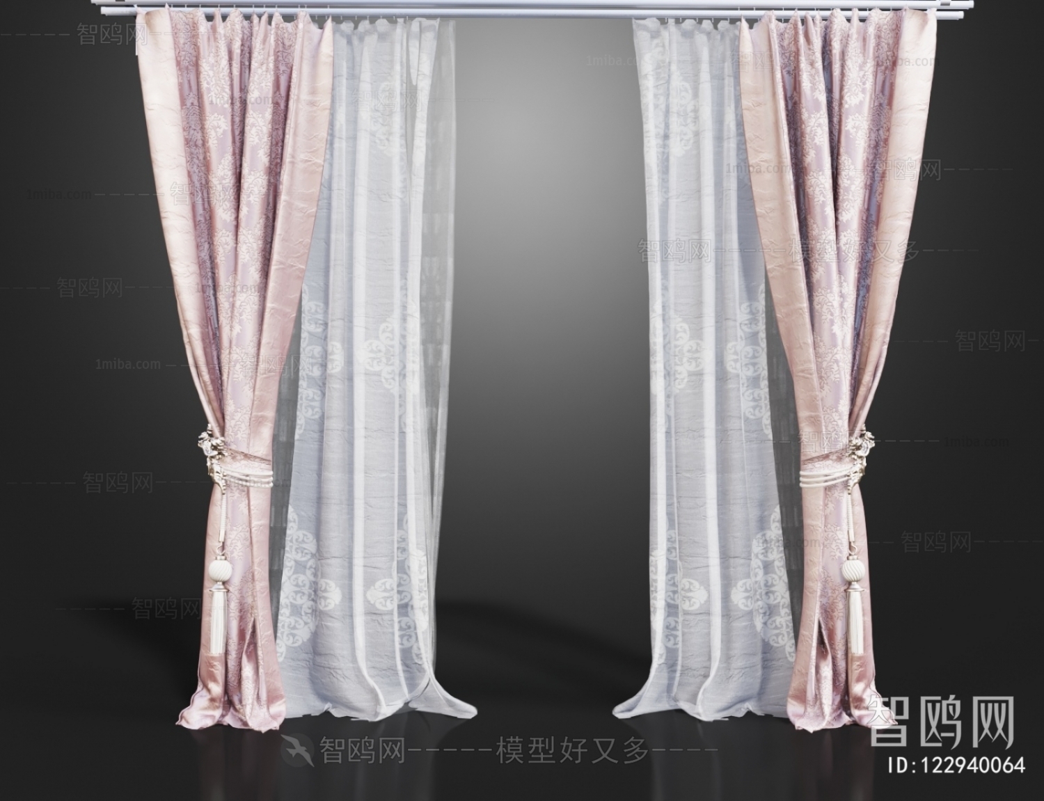 Simple European Style The Curtain