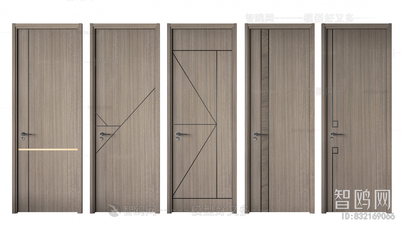 Modern Single Door