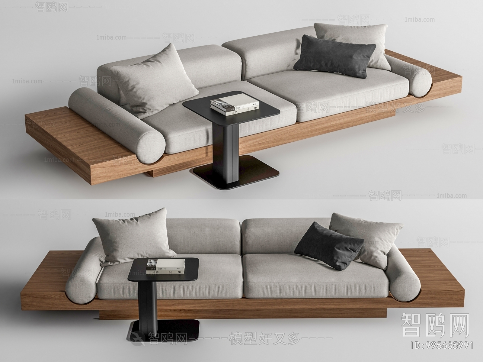 Japanese Style Multi Person Sofa