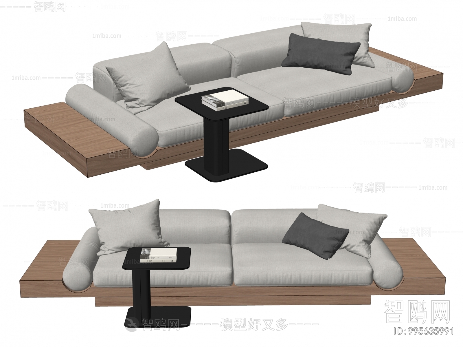 Japanese Style Multi Person Sofa