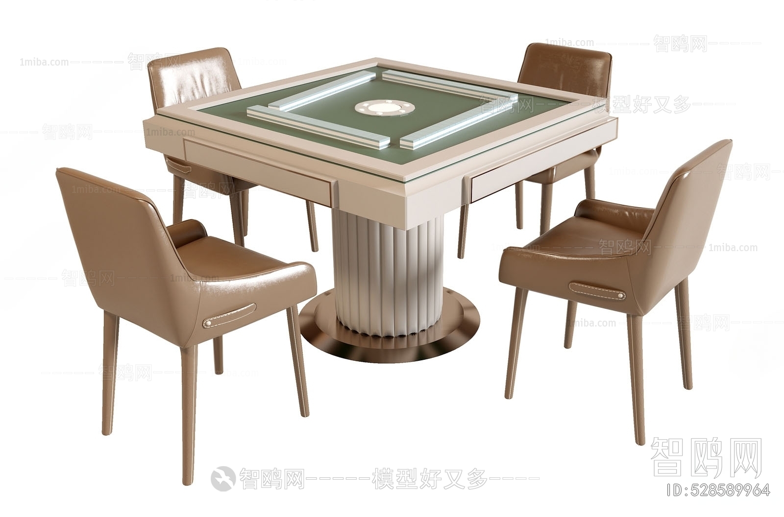 Modern Mahjong Tables And Chairs