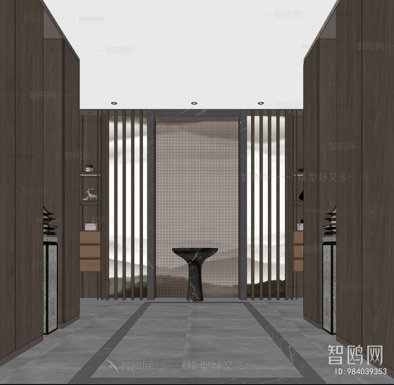 New Chinese Style Hallway