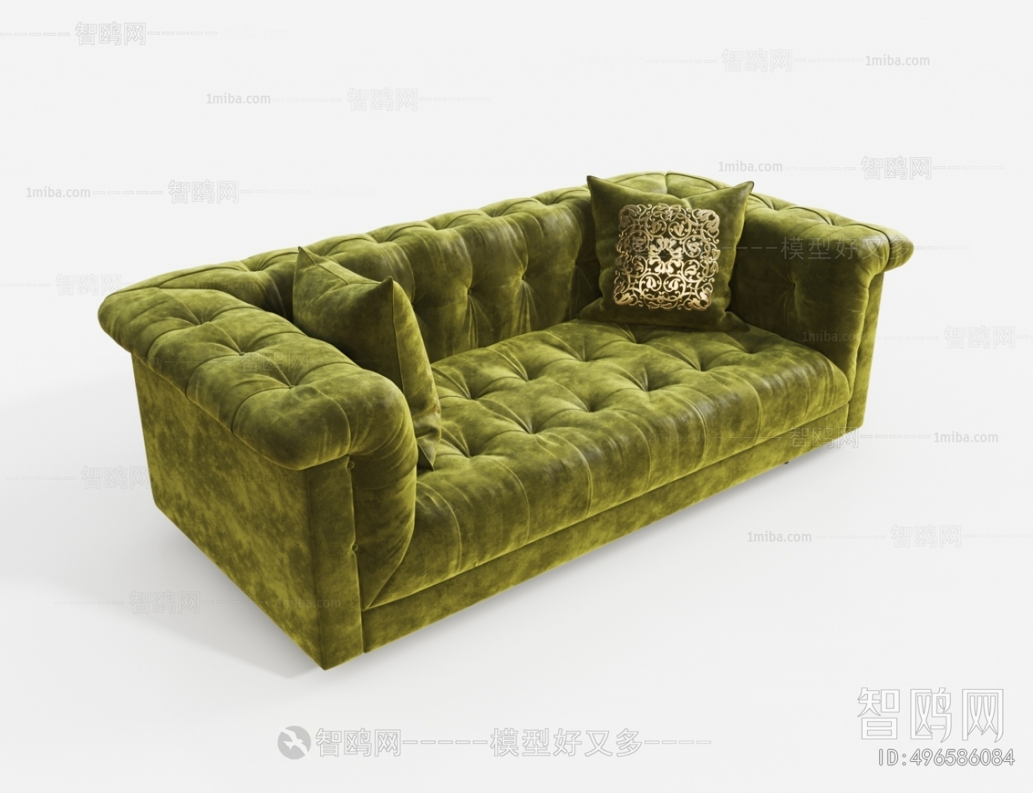 Simple European Style A Sofa For Two