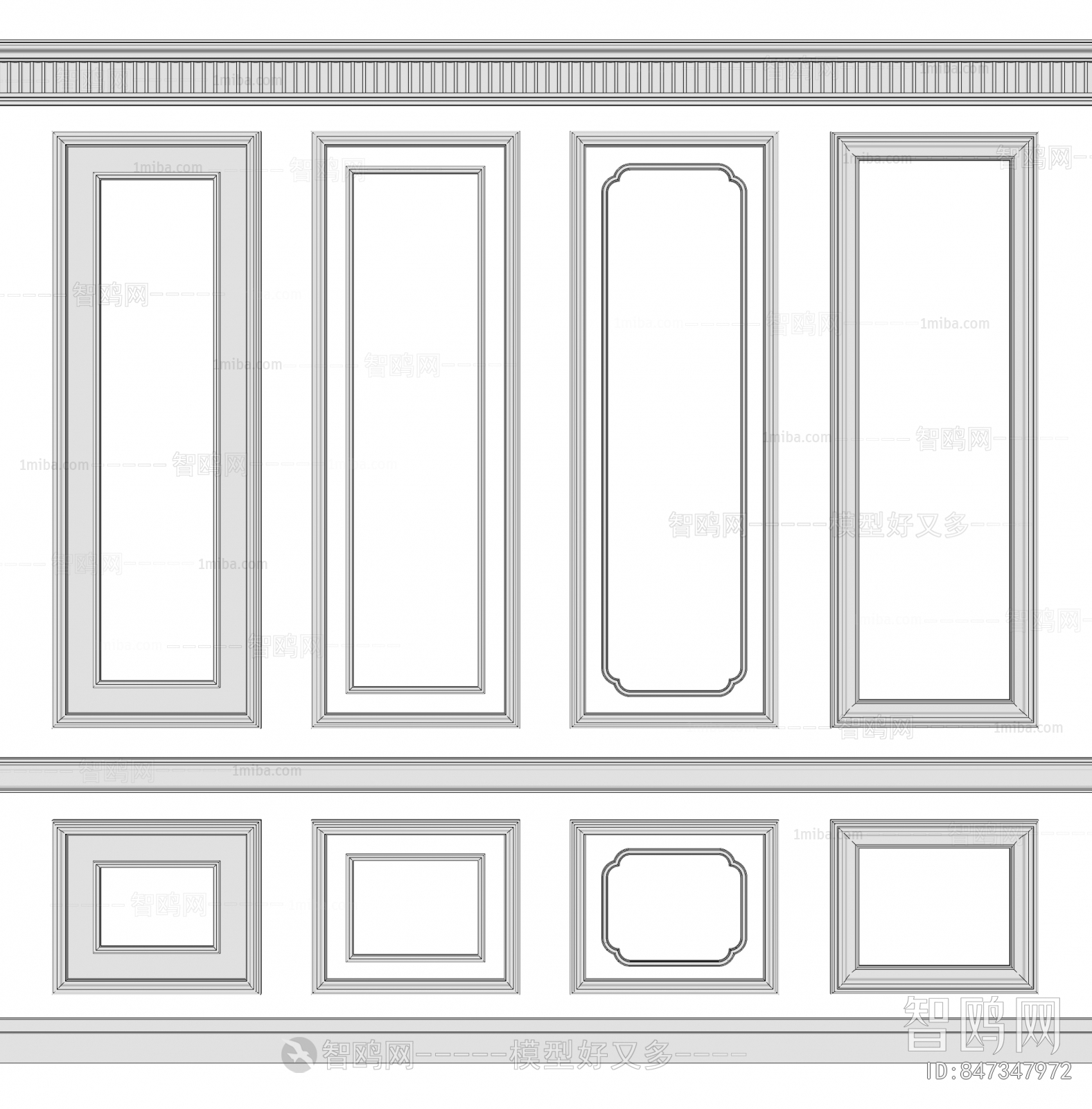 Simple European Style Panels