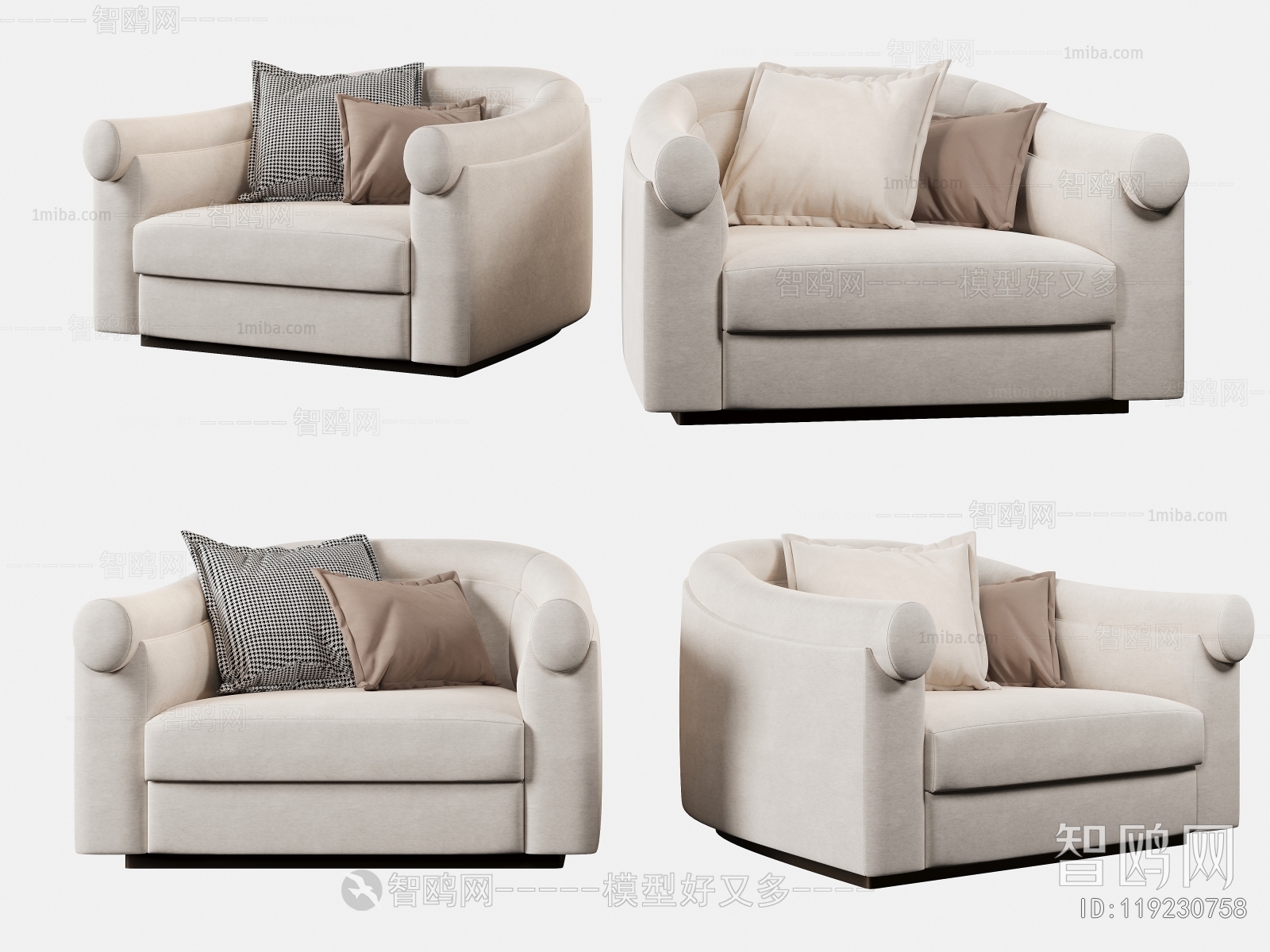 Modern Single Sofa