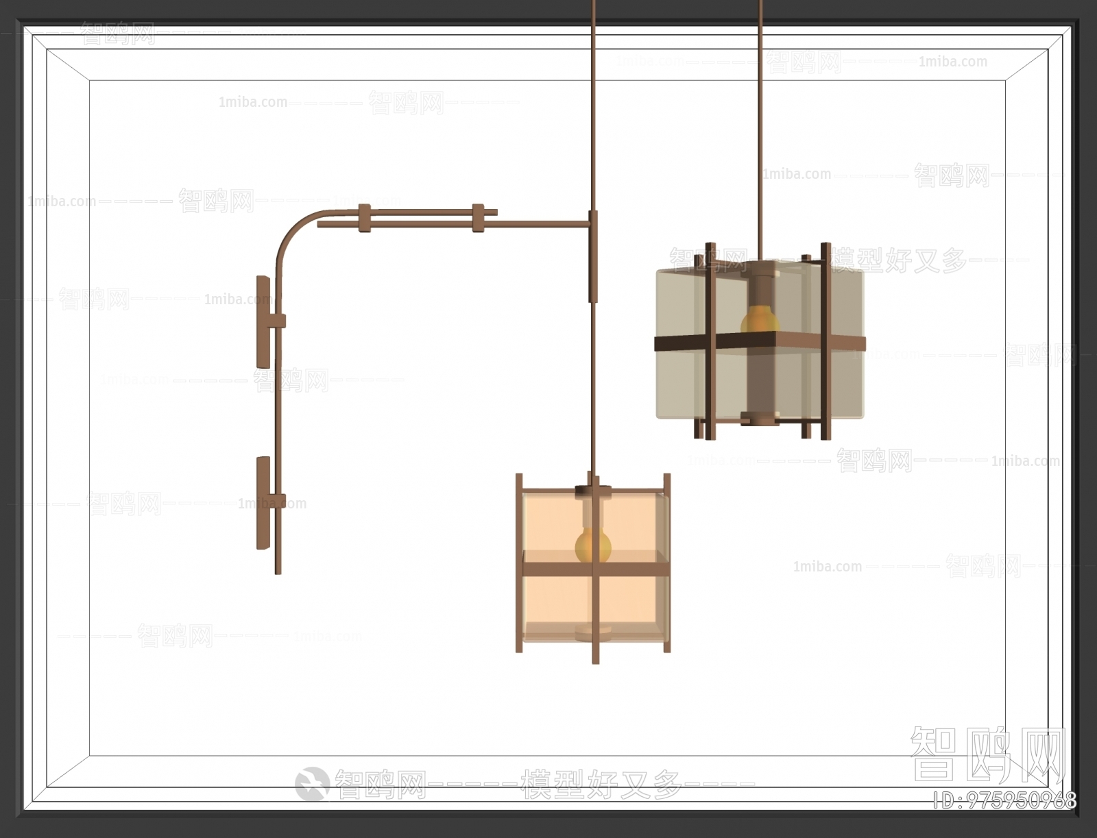 Industrial Style Wall Lamp