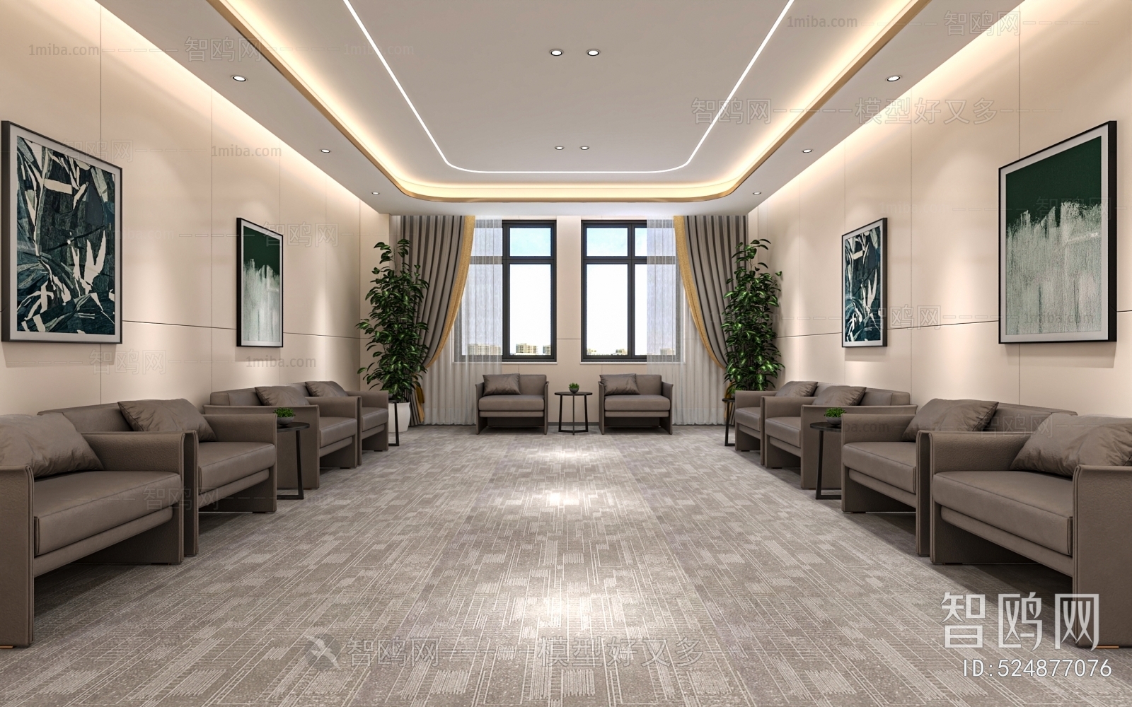 Modern Reception Room