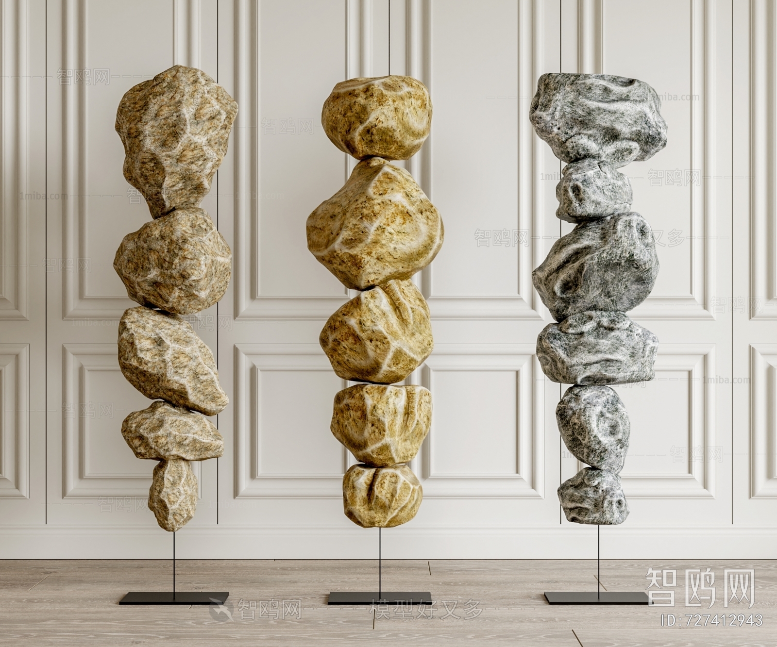现代抽象石头雕塑