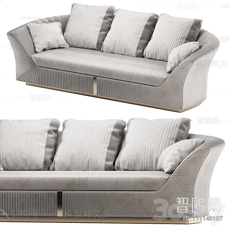 Modern Three-seat Sofa