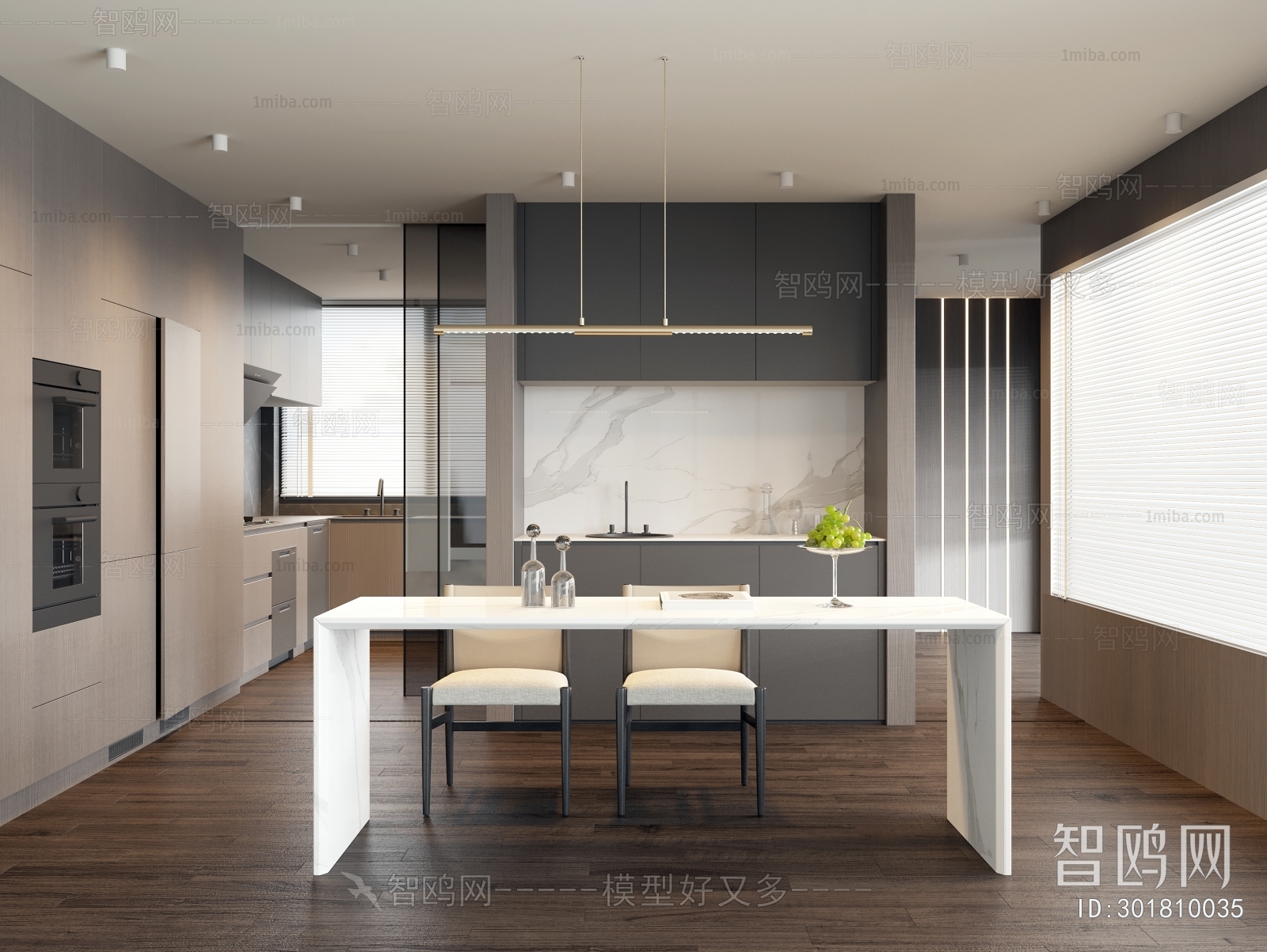 Modern Open Kitchen