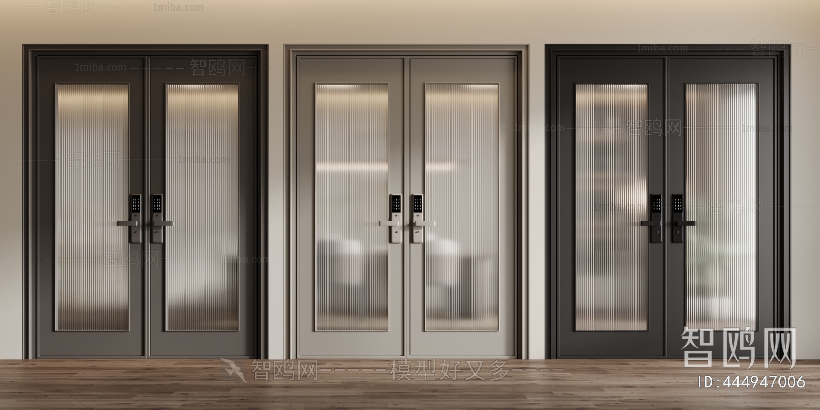 Modern Double Door