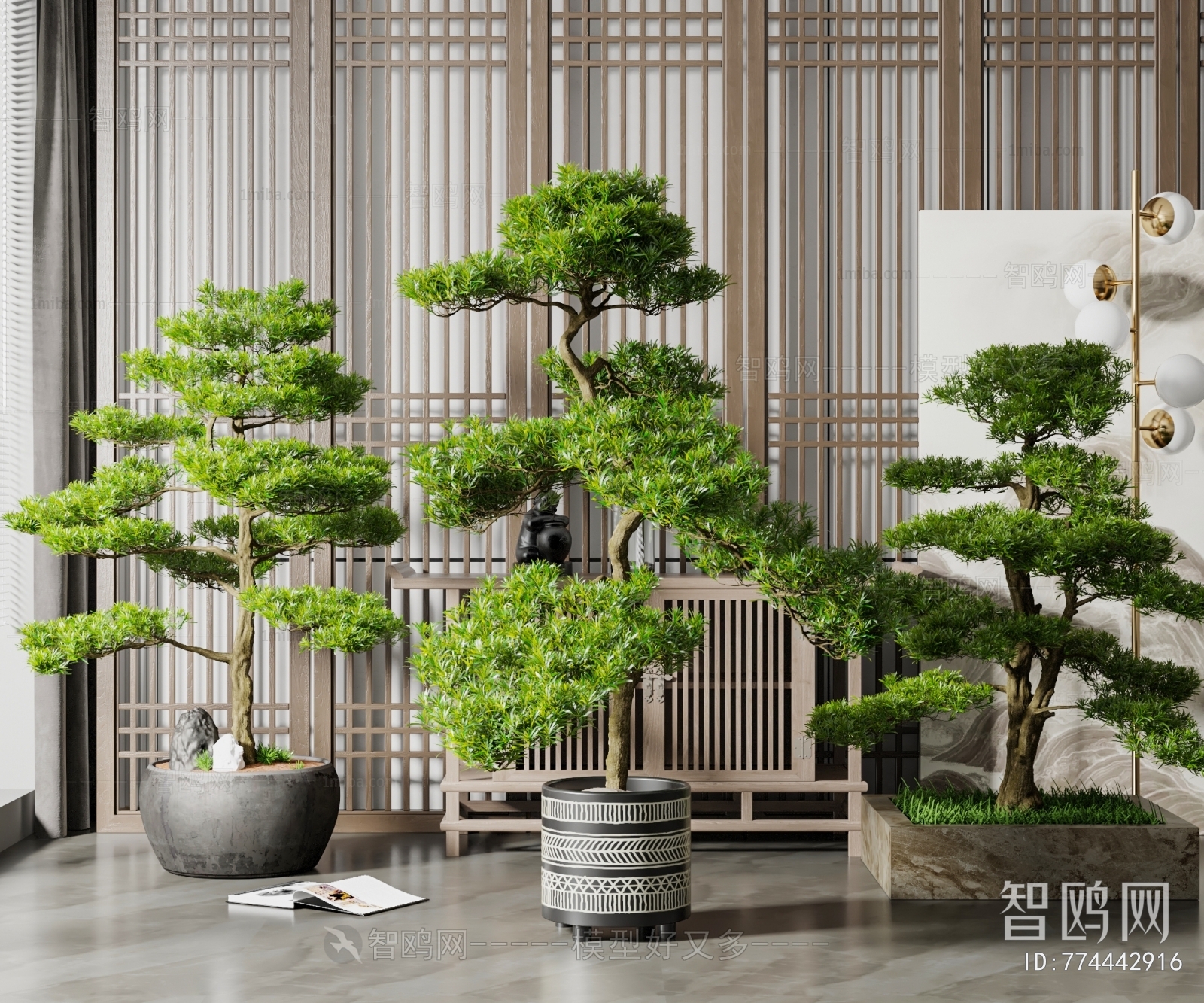 New Chinese Style Bonsai