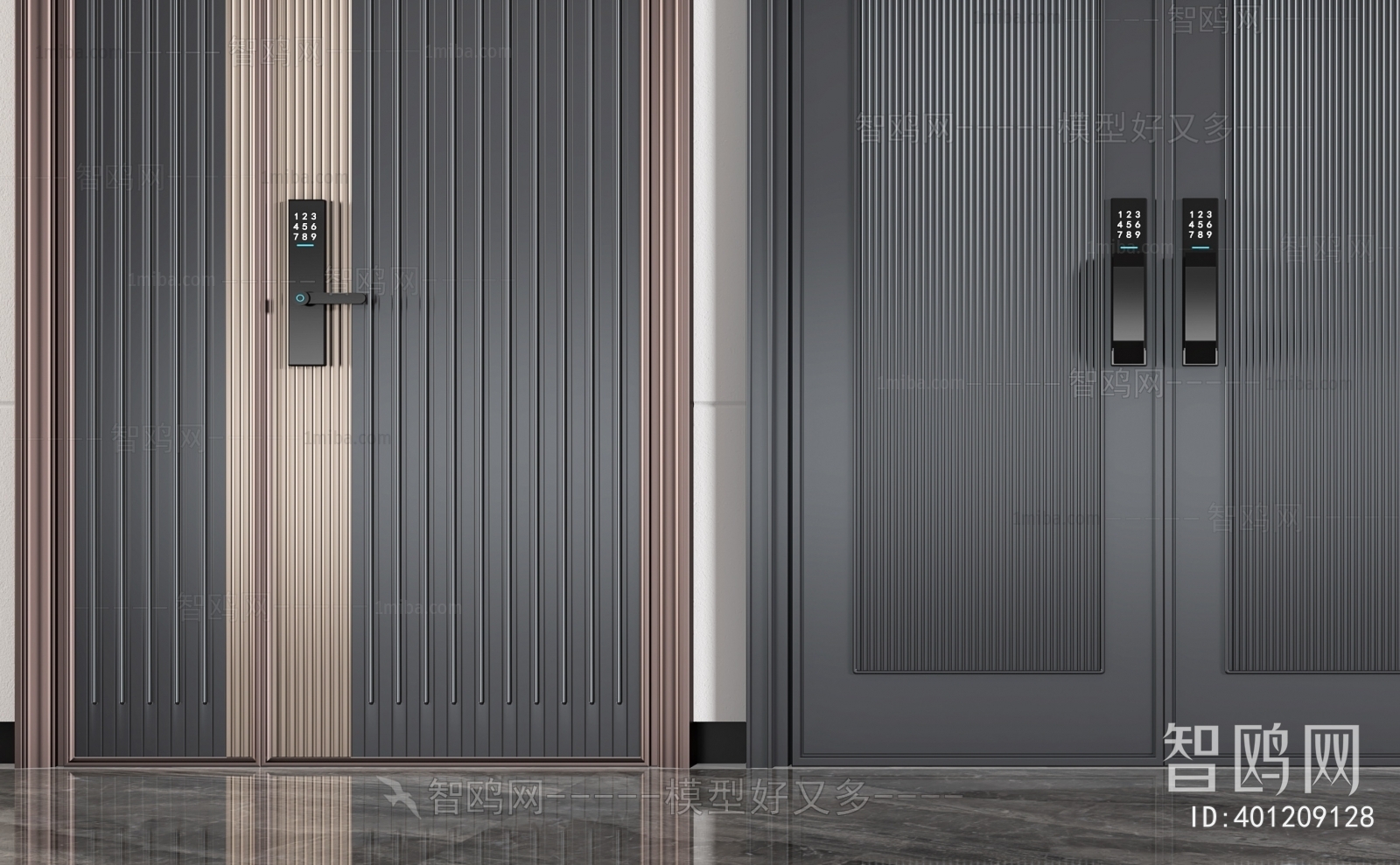 Modern Entrance Door