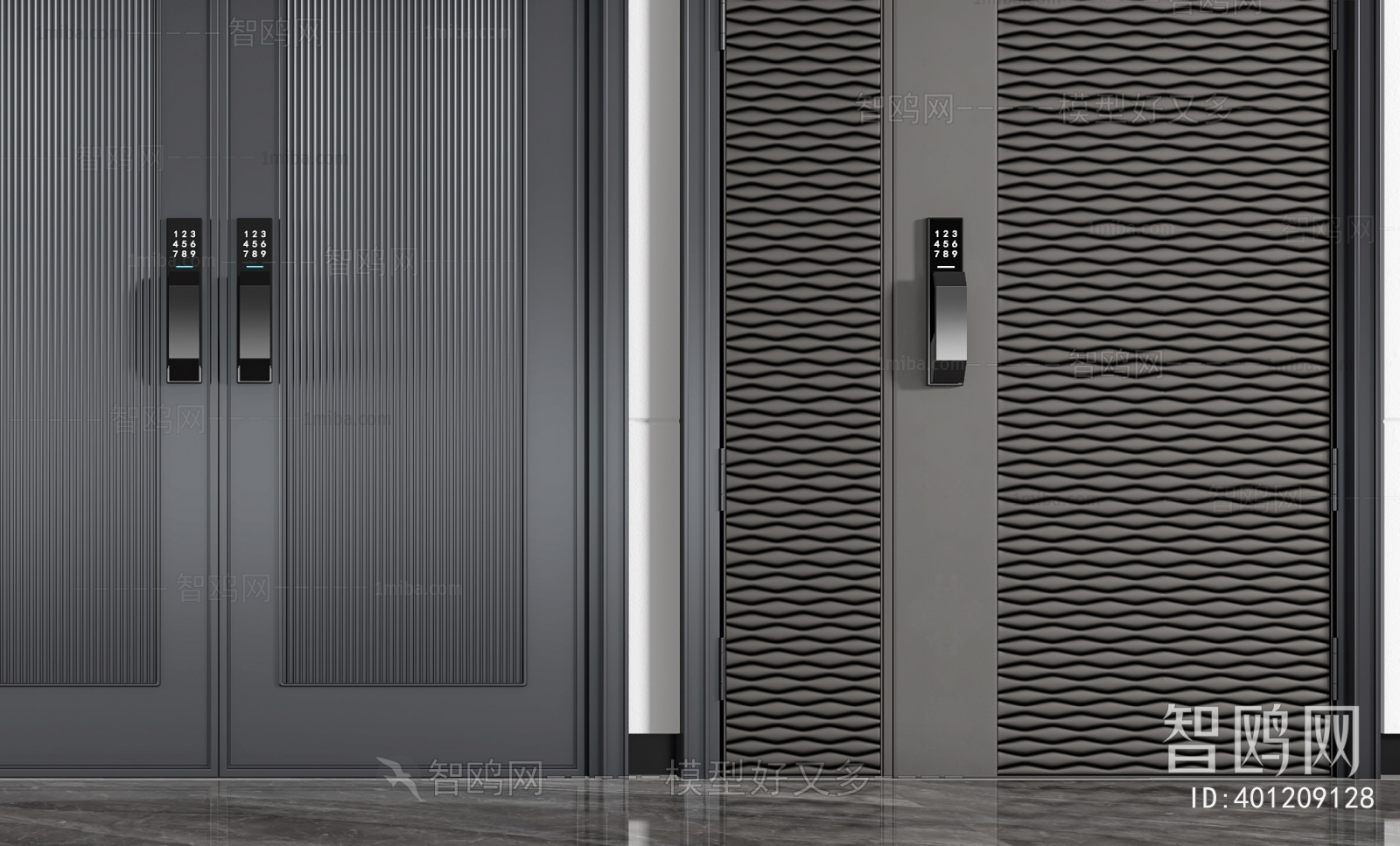 Modern Entrance Door