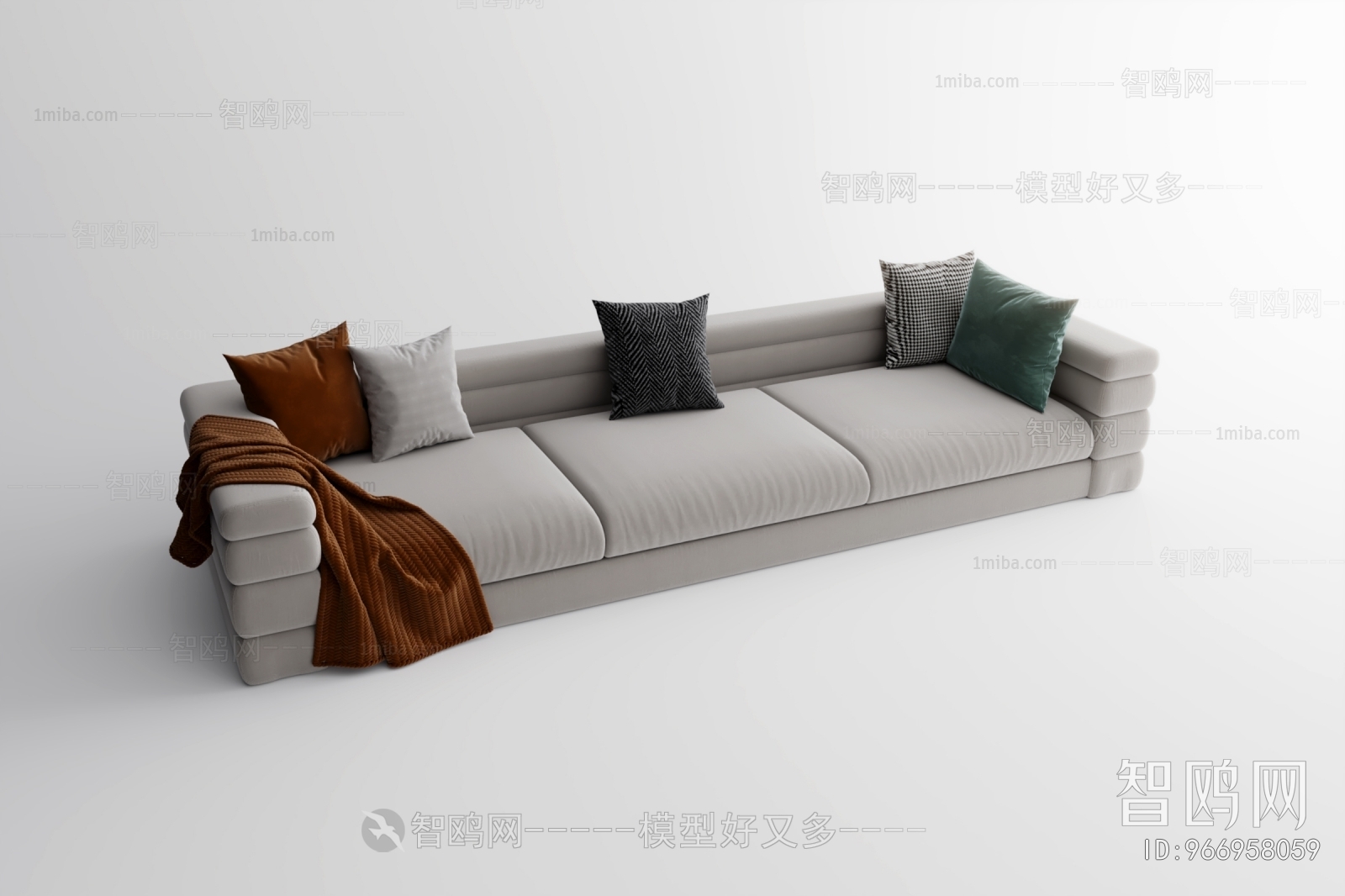 Modern Three-seat Sofa