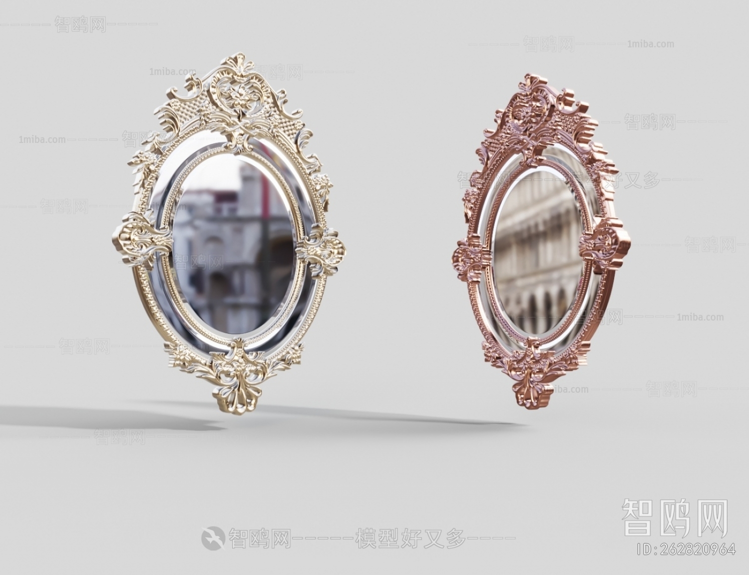 欧式雕花装饰镜子
