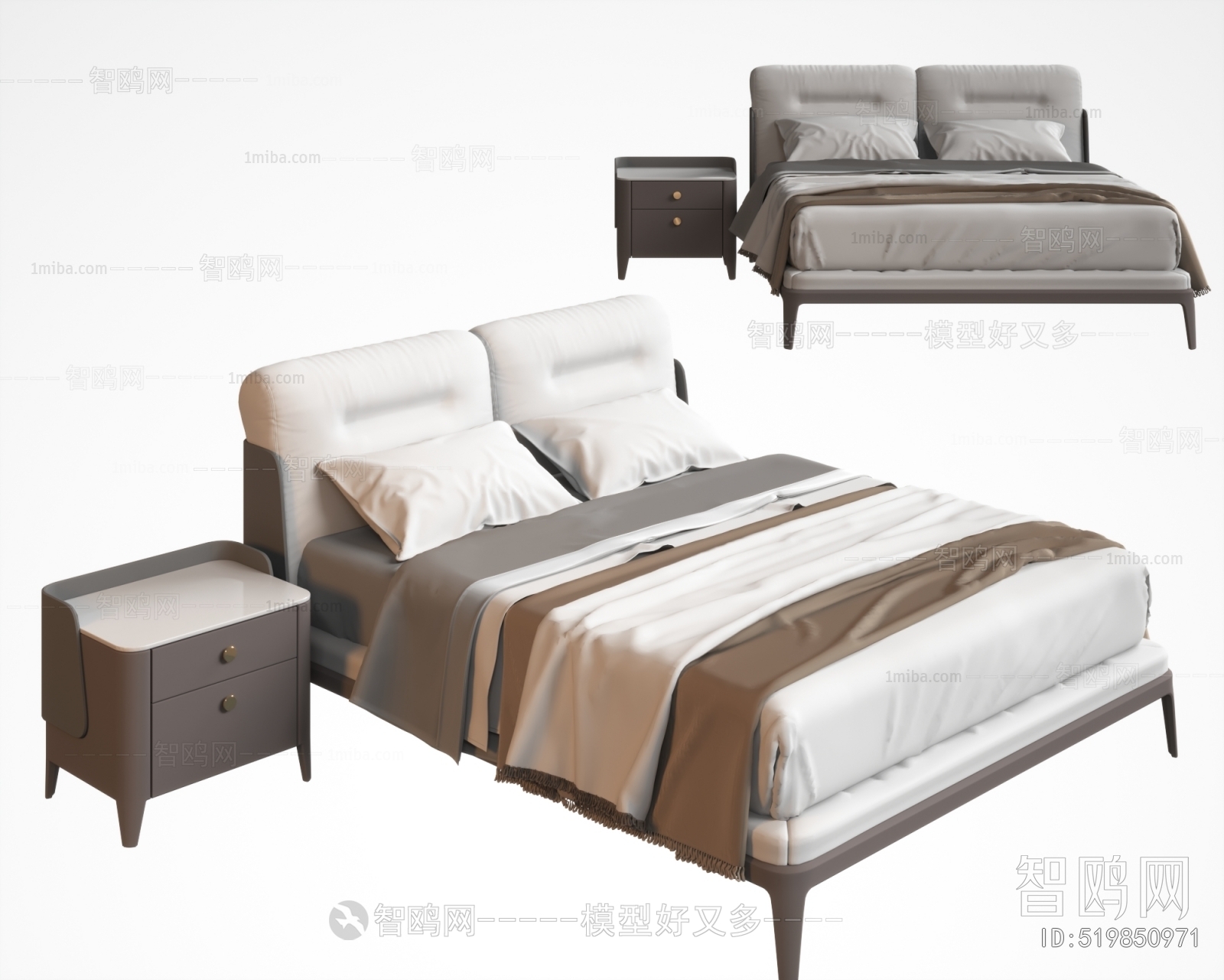 Modern Double Bed