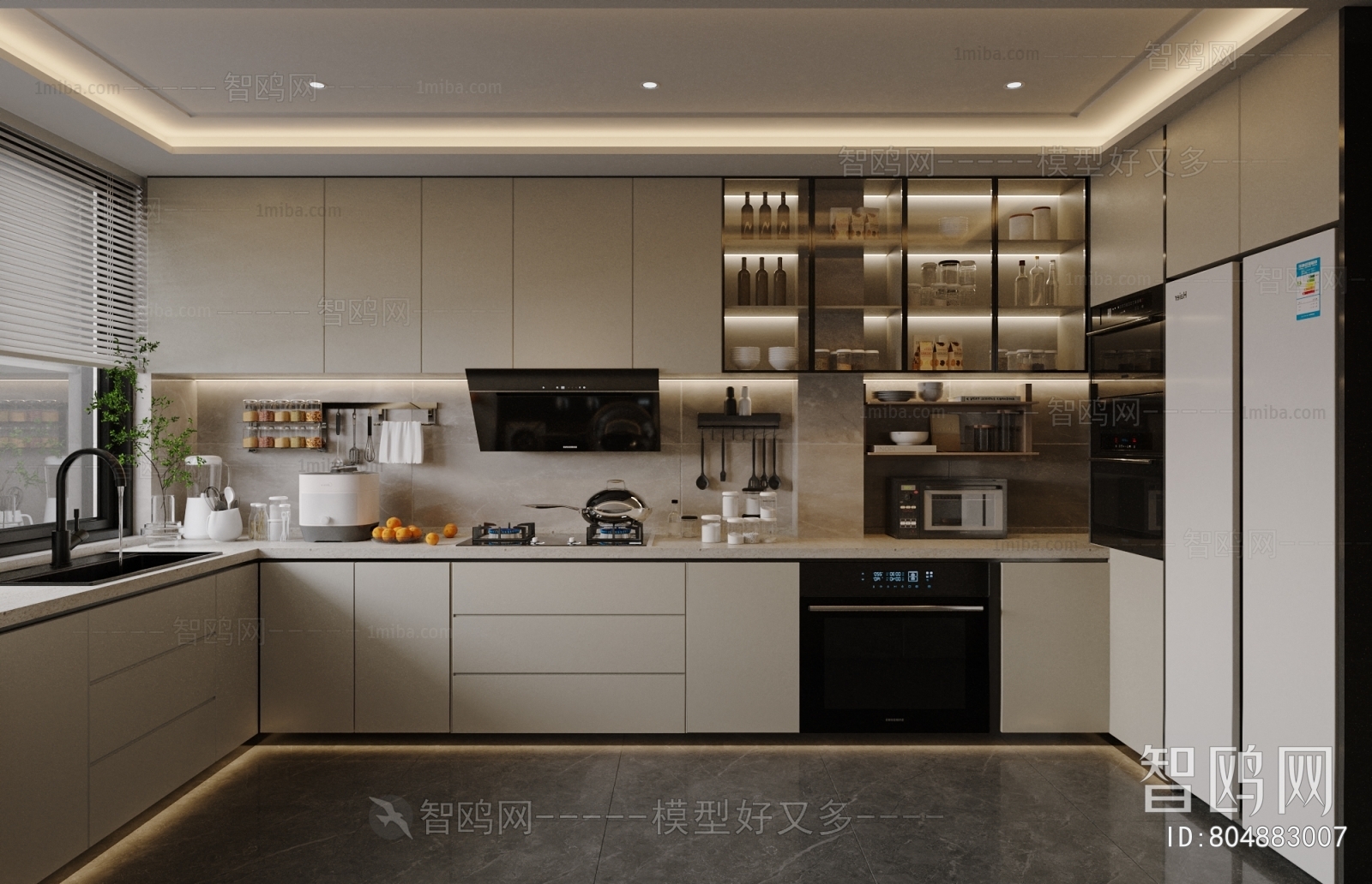 Modern The Kitchen