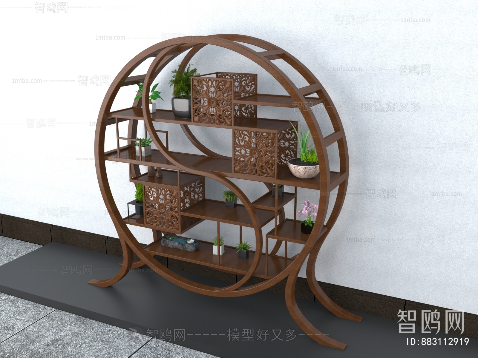 New Chinese Style Antique Rack