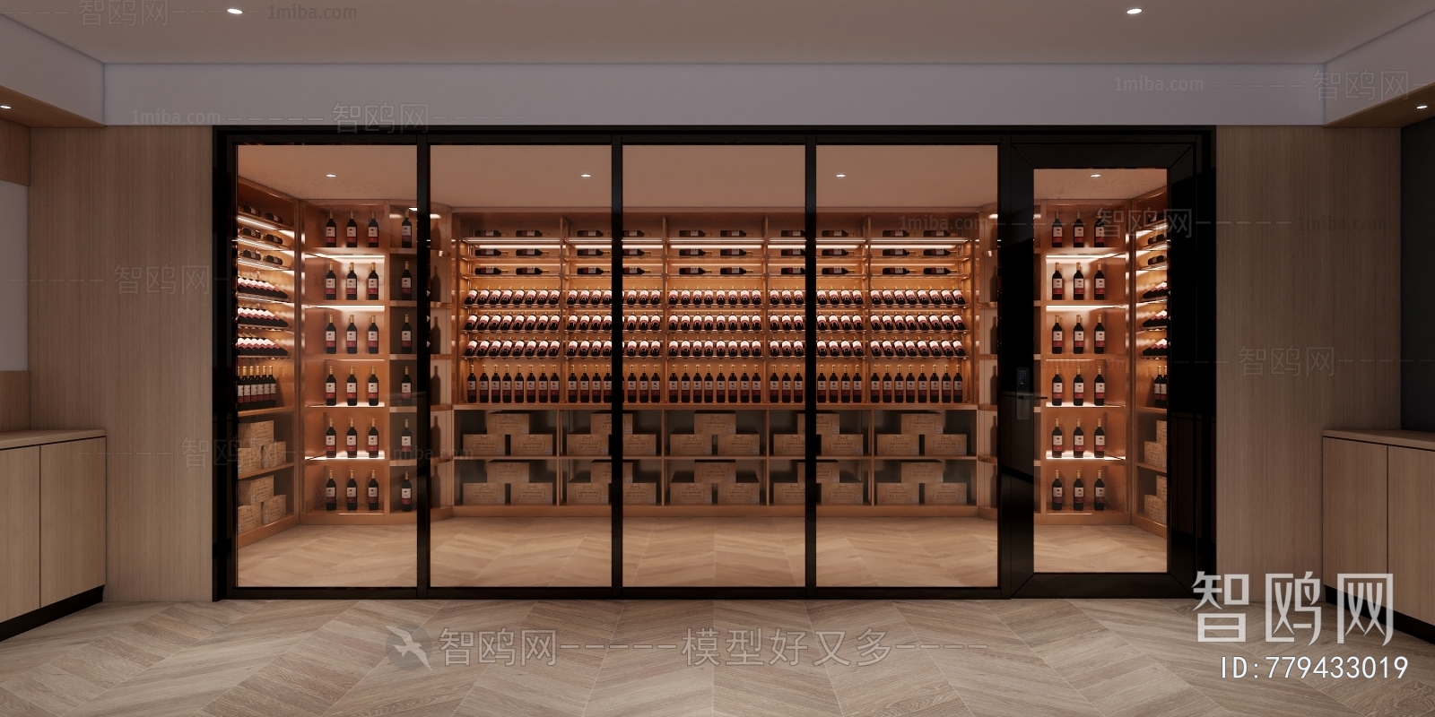 Modern Wine Cellar/Wine Tasting Room