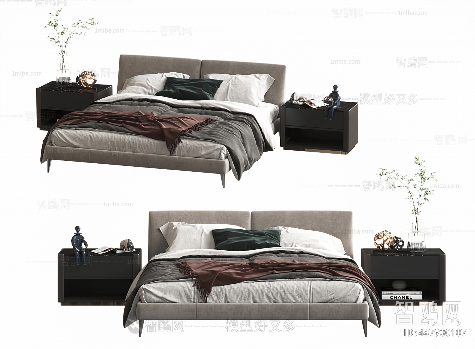 Modern Double Bed