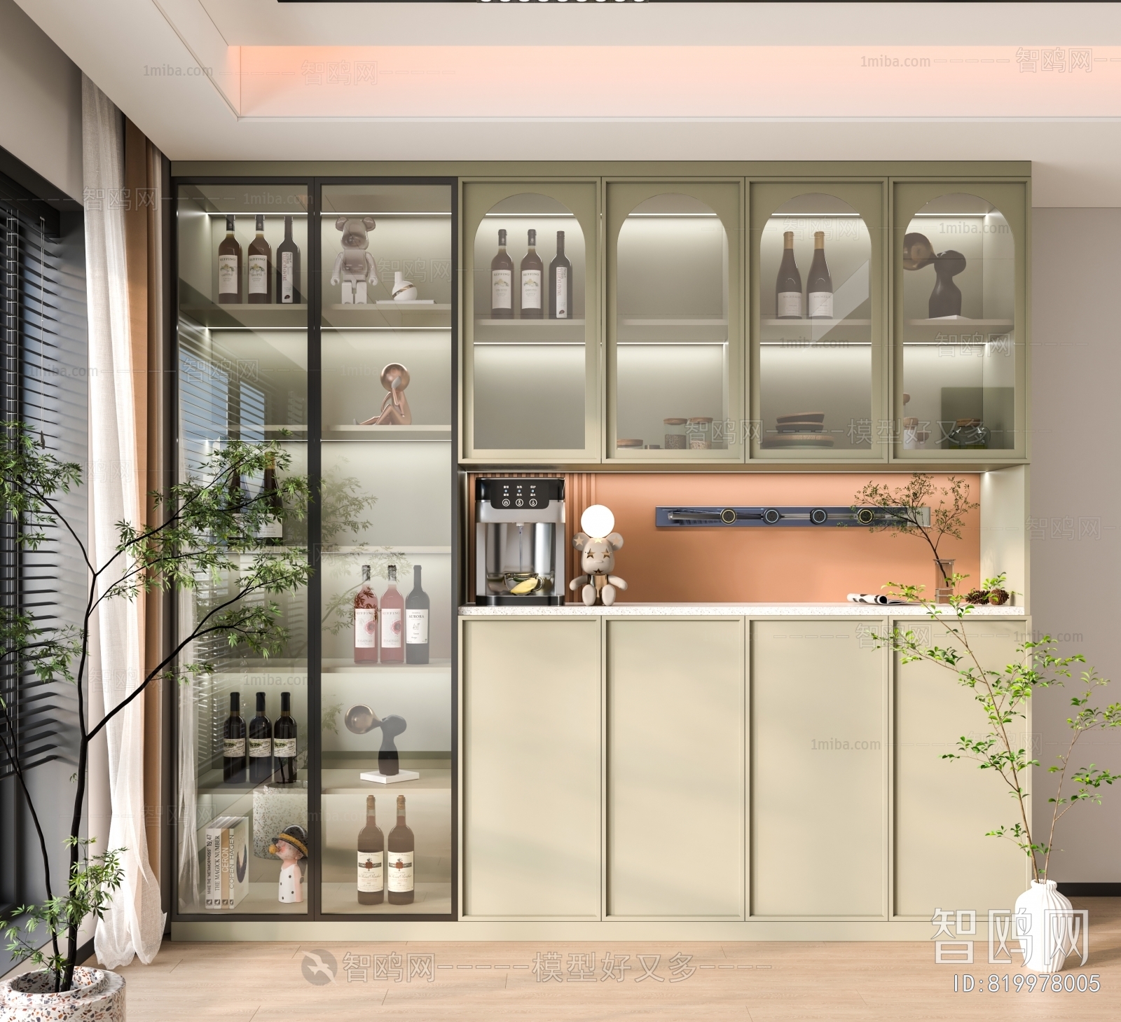 Modern Wine Cabinet