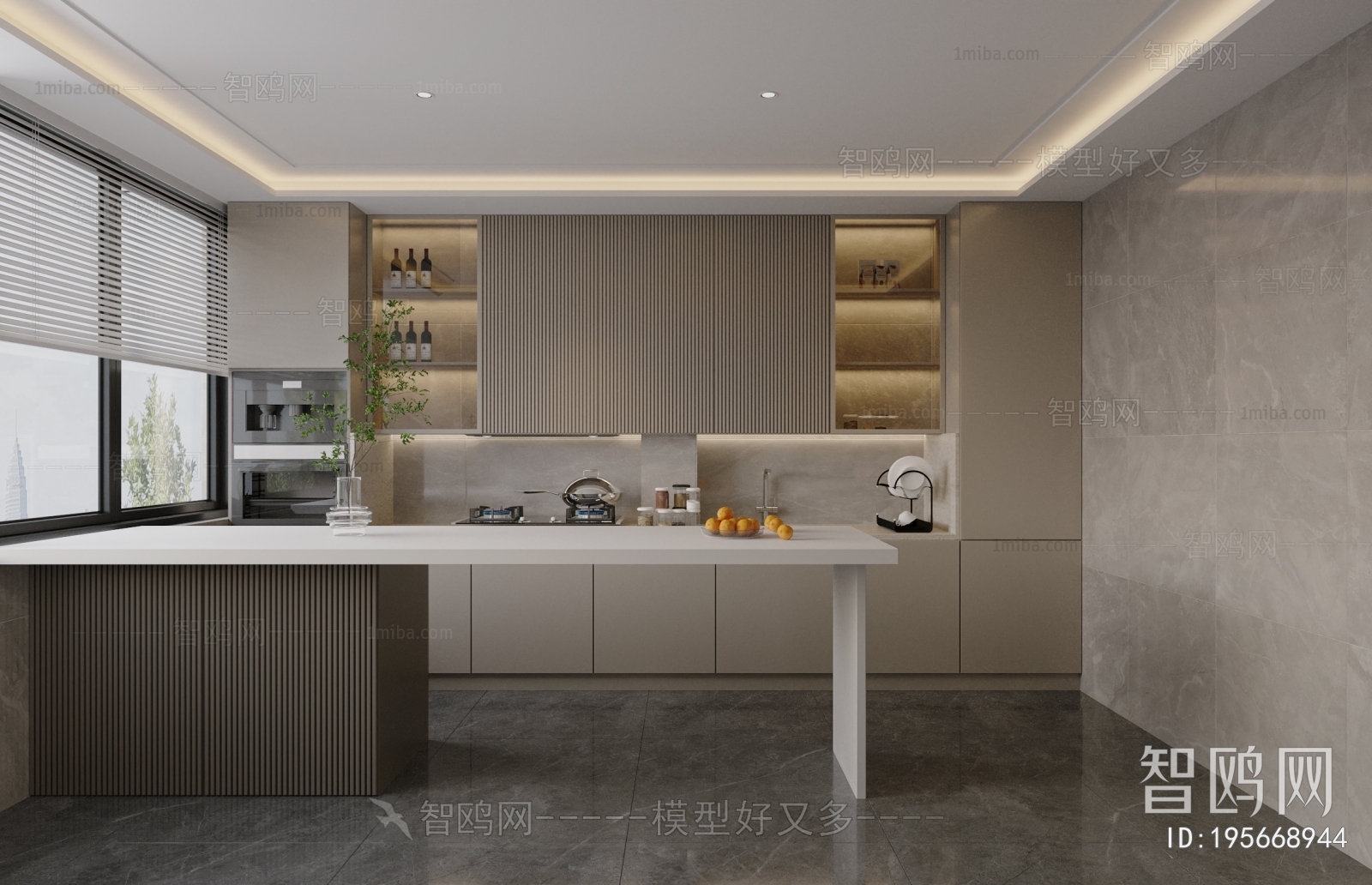 Modern Open Kitchen