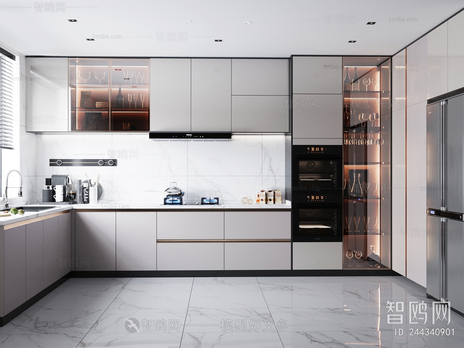 Modern The Kitchen