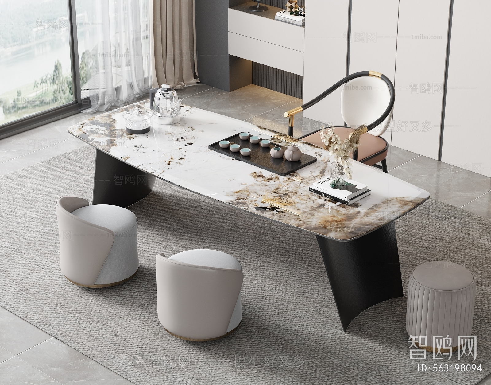 Modern Tea Tables And Chairs