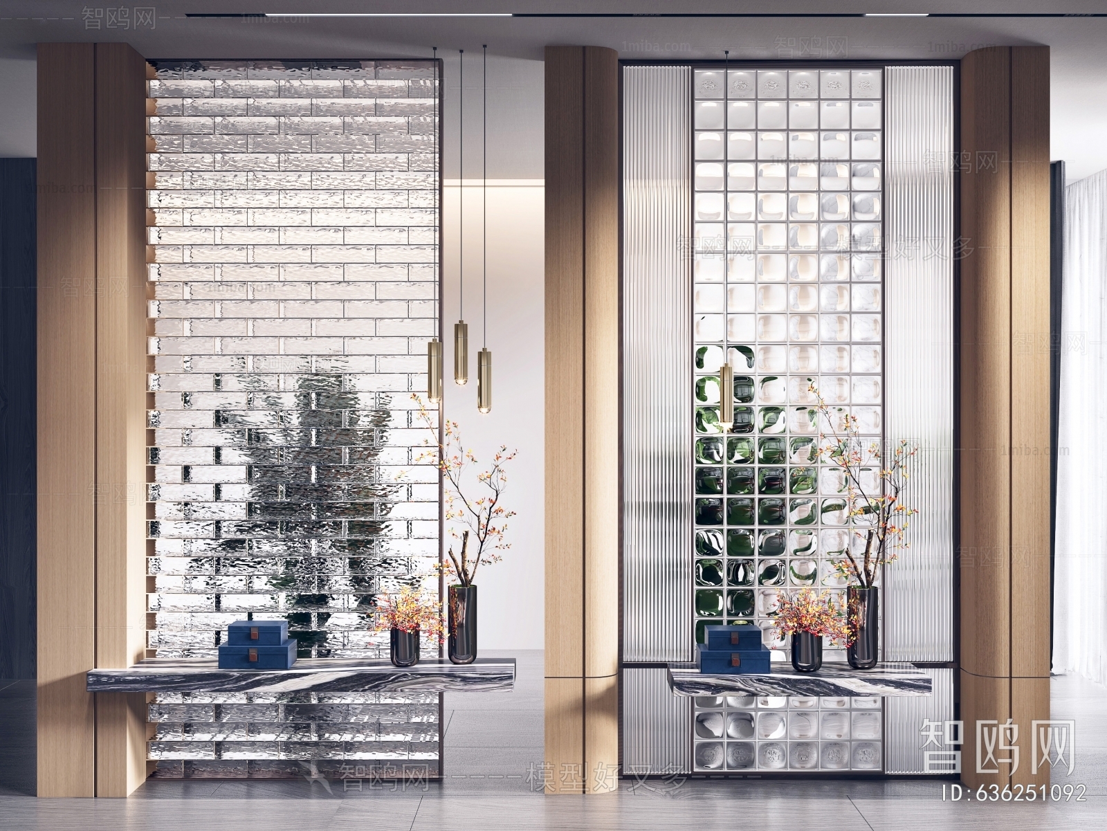 Modern Glass Screen Partition