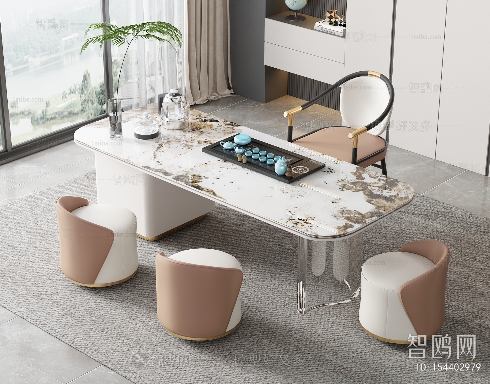 Modern Tea Tables And Chairs