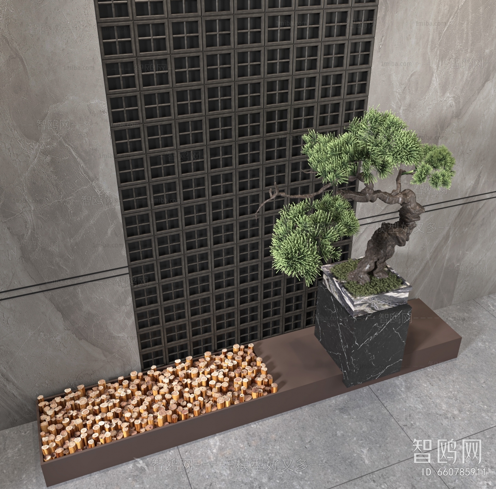 New Chinese Style Bonsai