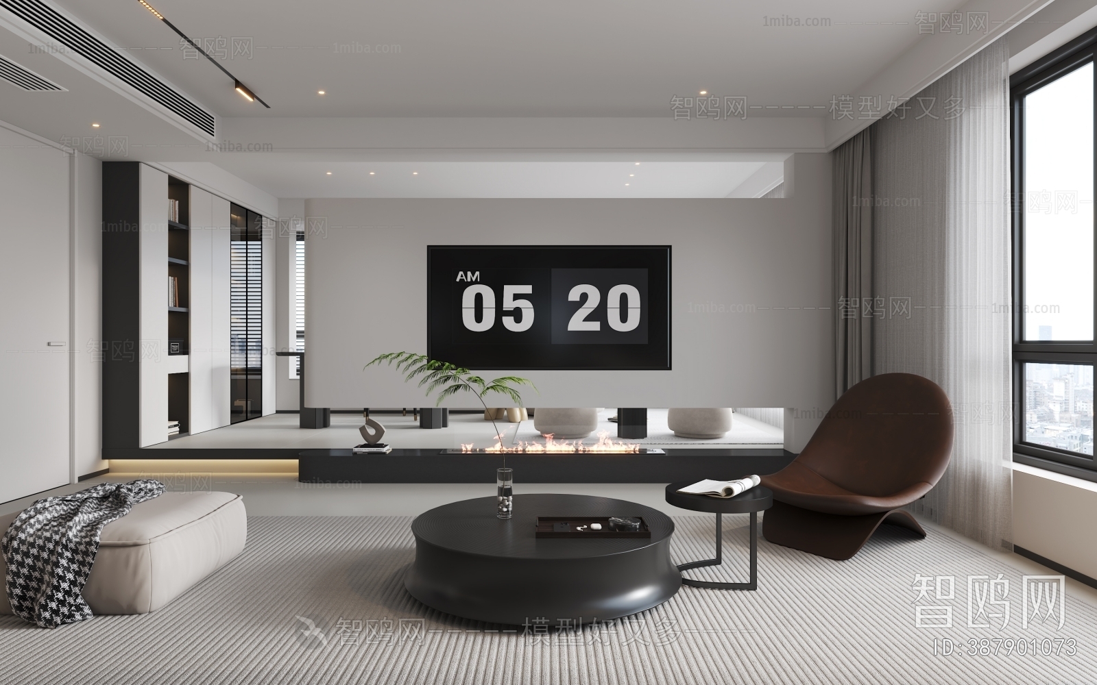 Modern A Living Room