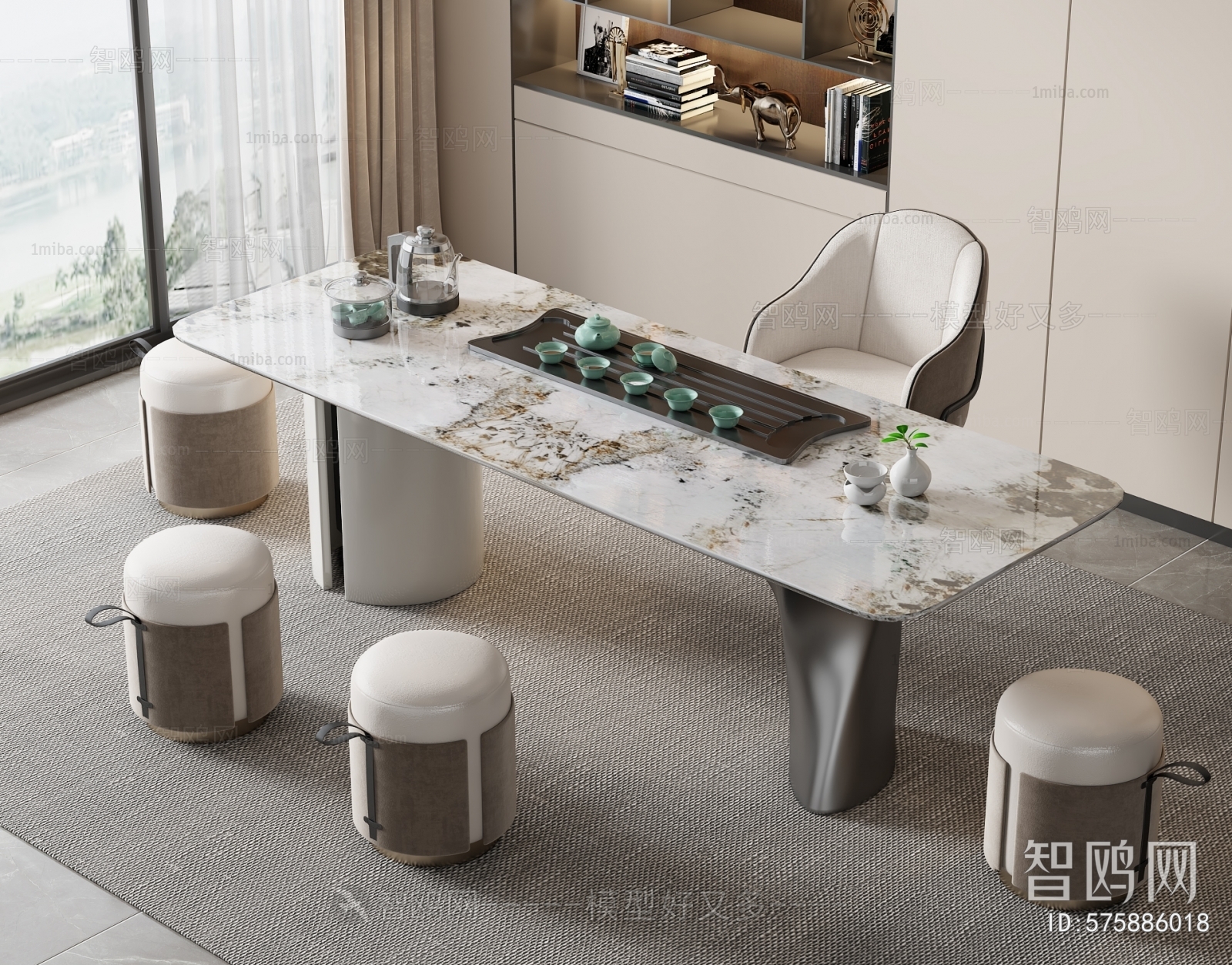 Modern Tea Tables And Chairs