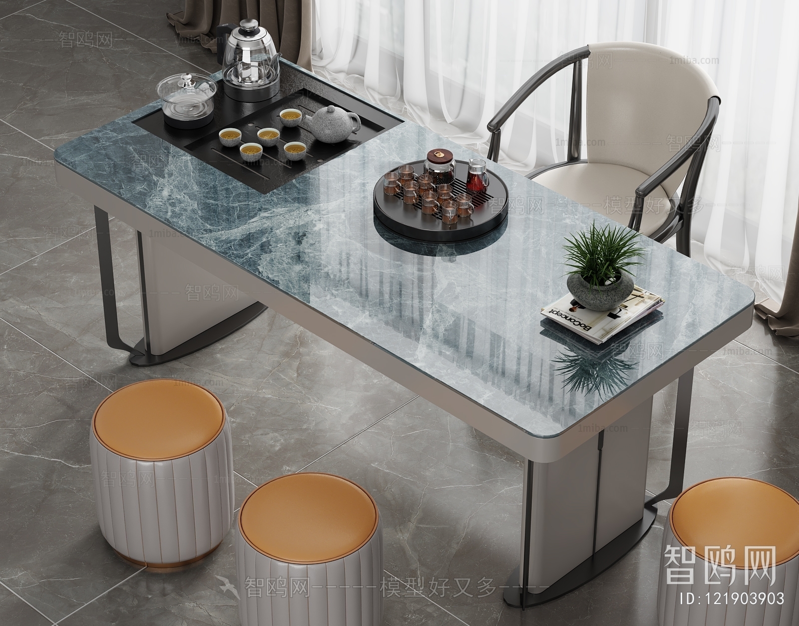 Modern Tea Tables And Chairs