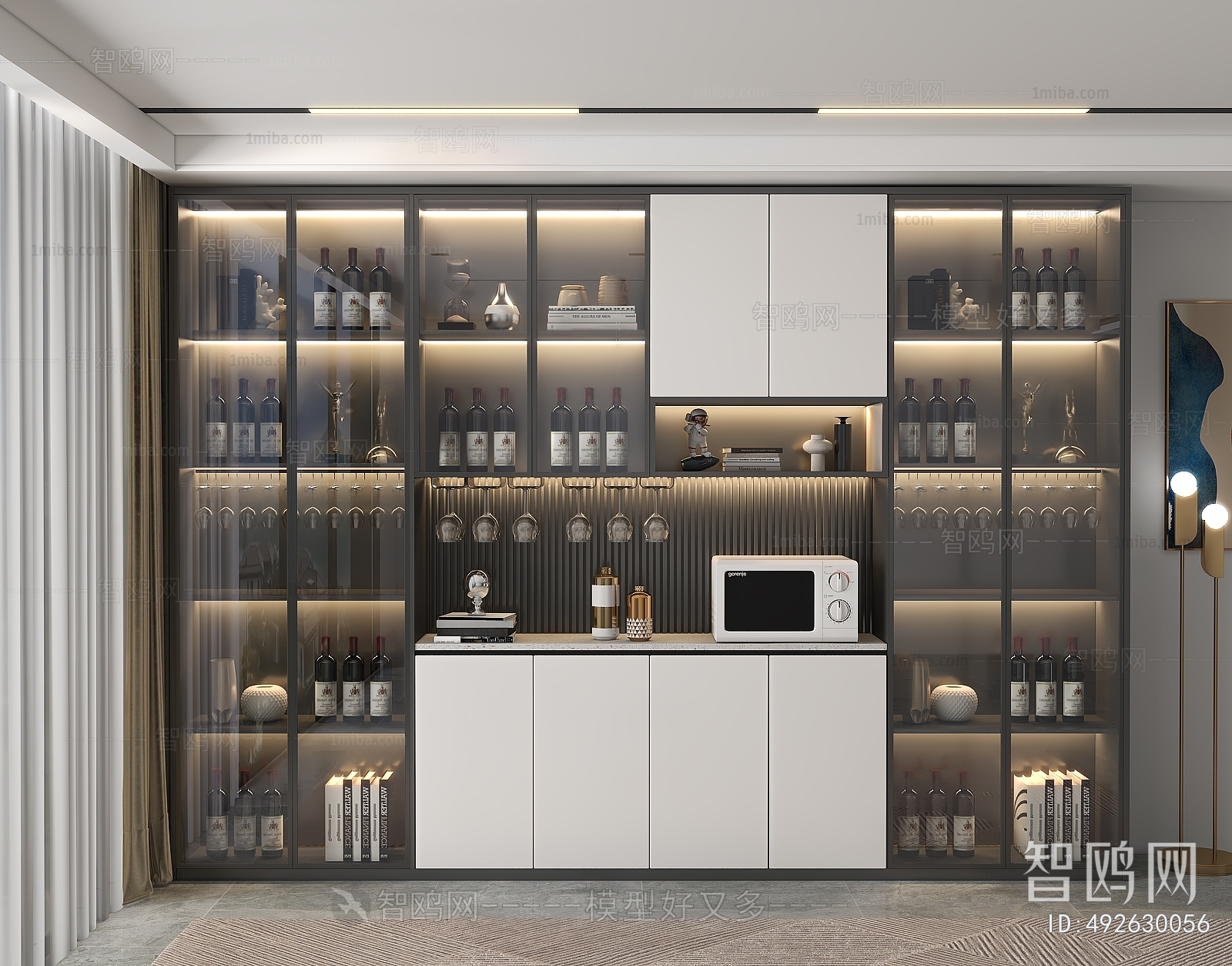 Modern Wine Cabinet