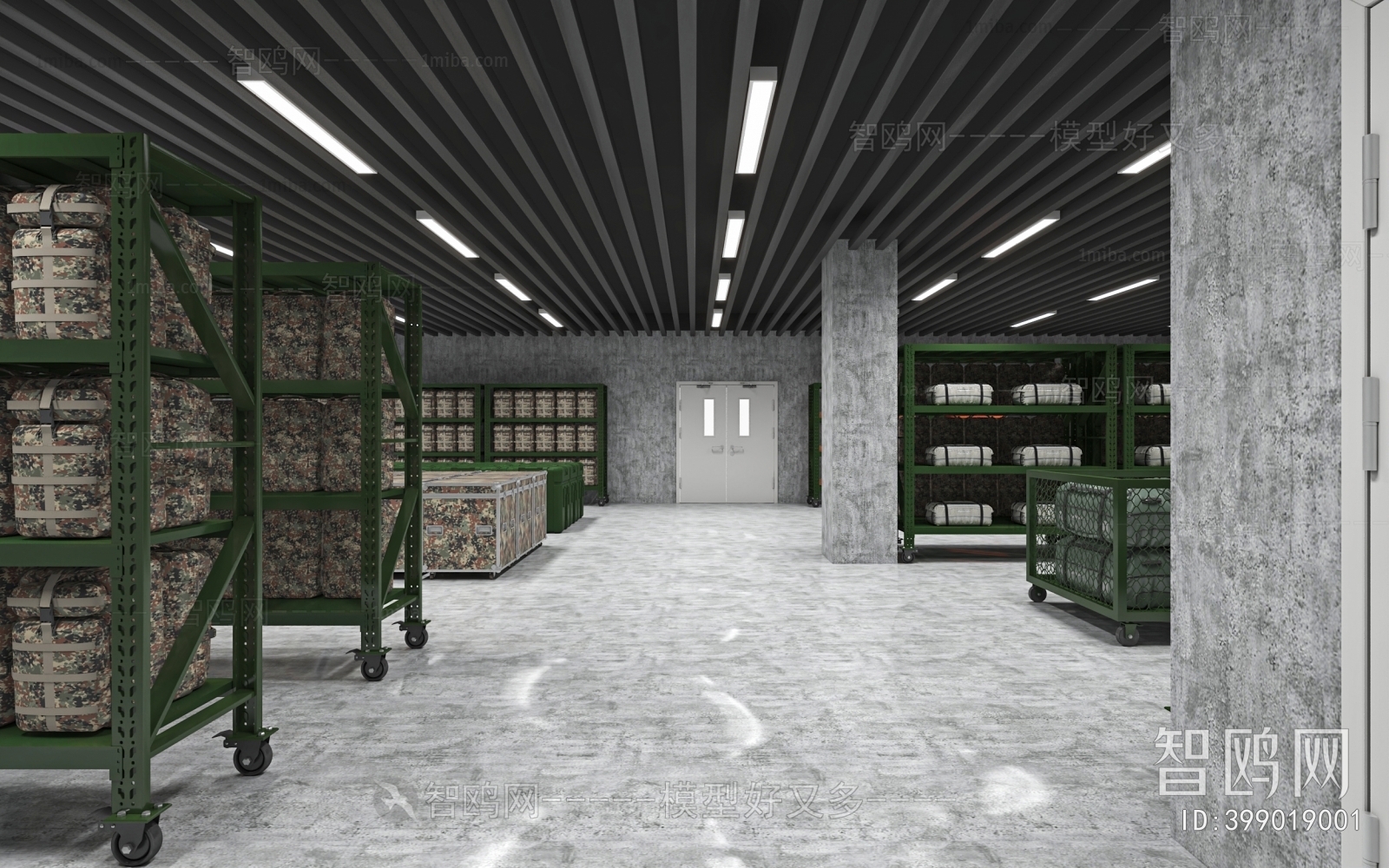 Modern Factory Floor/warehouse