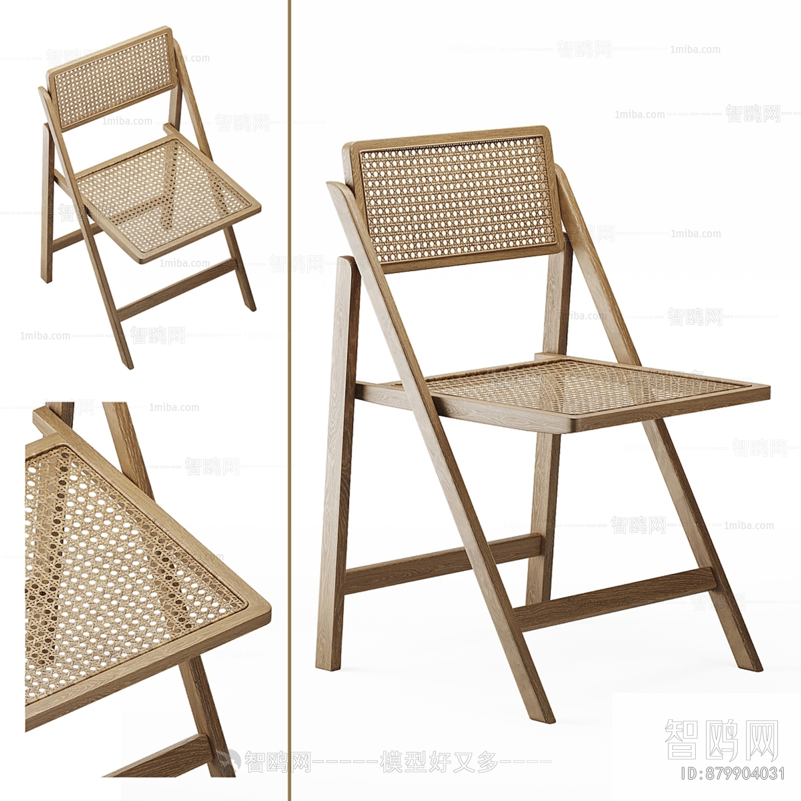 Zara Home 现代藤木折叠椅