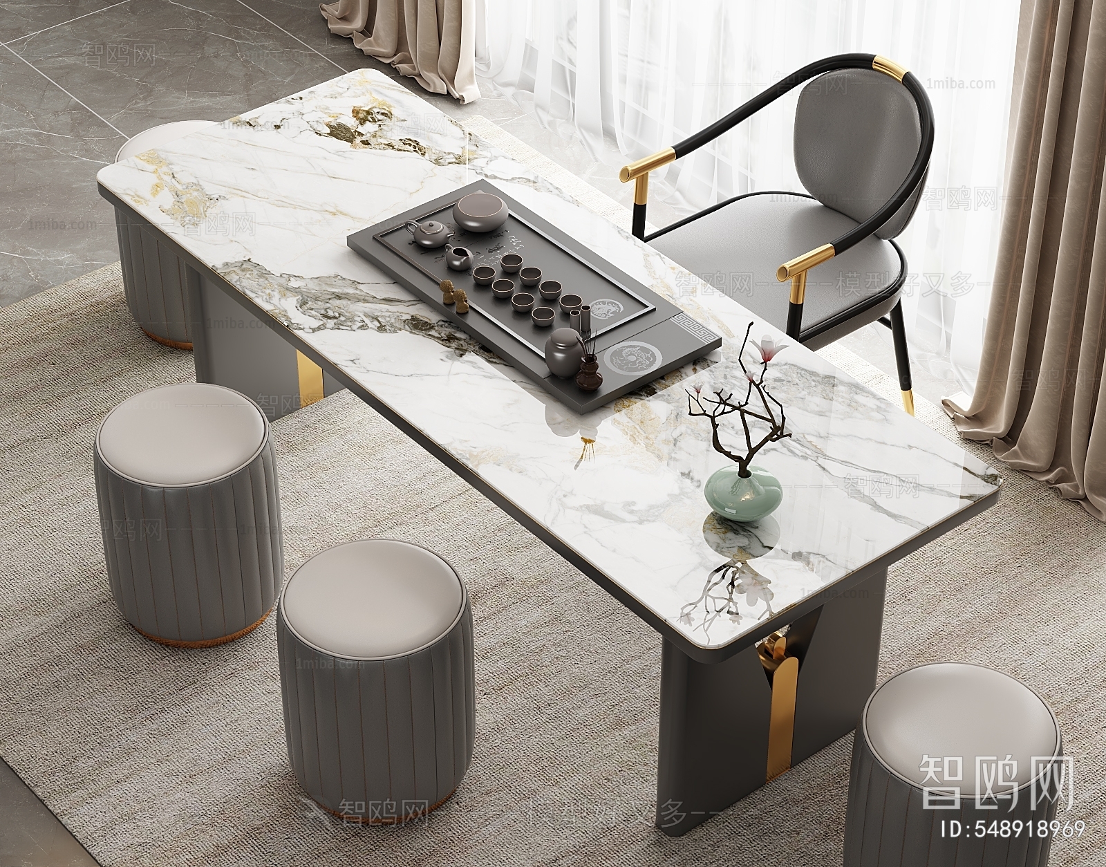 Modern Tea Tables And Chairs