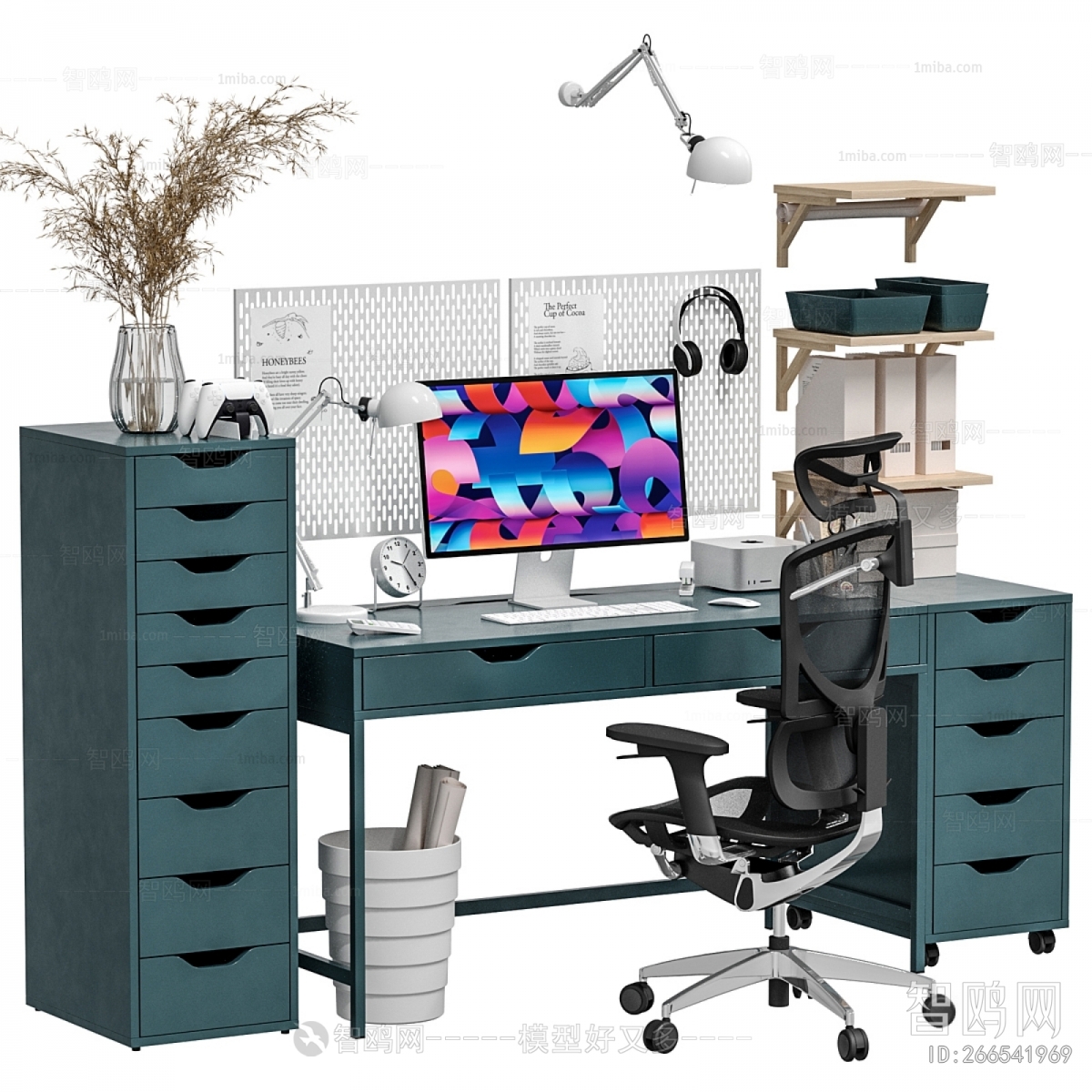 Modern Computer Desk And Chair