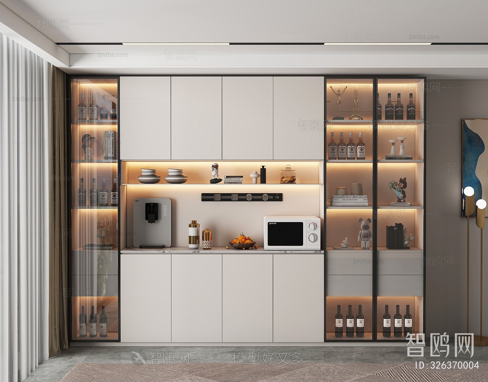 Modern Wine Cabinet