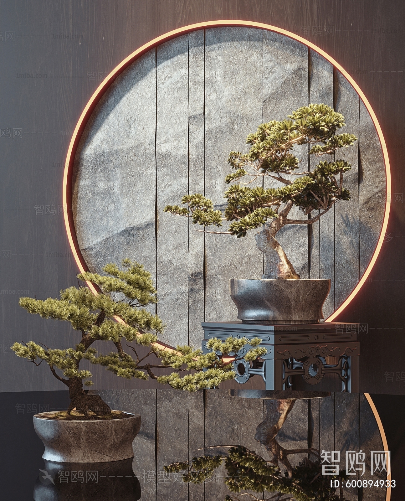 New Chinese Style Bonsai